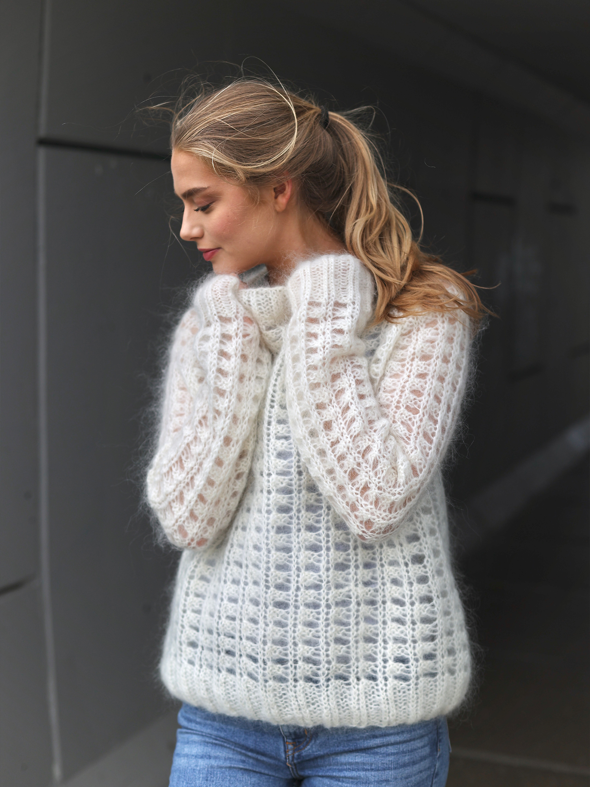 SO HALLY genser natur