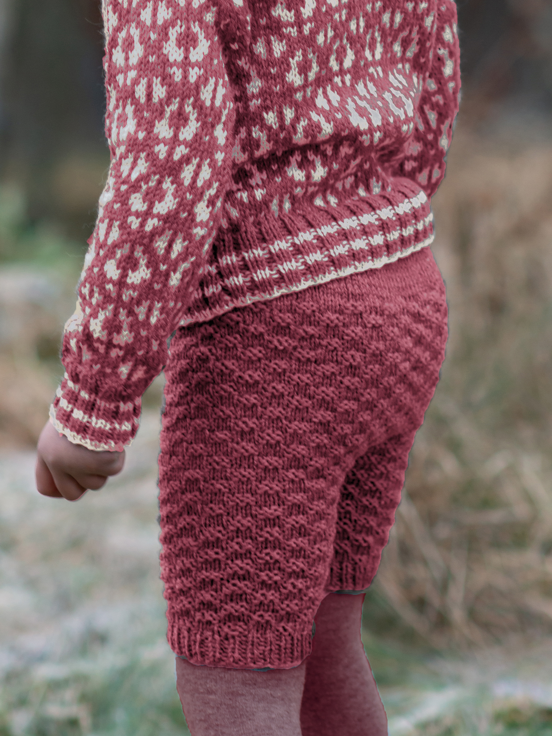 SPOR shorts brunrosa