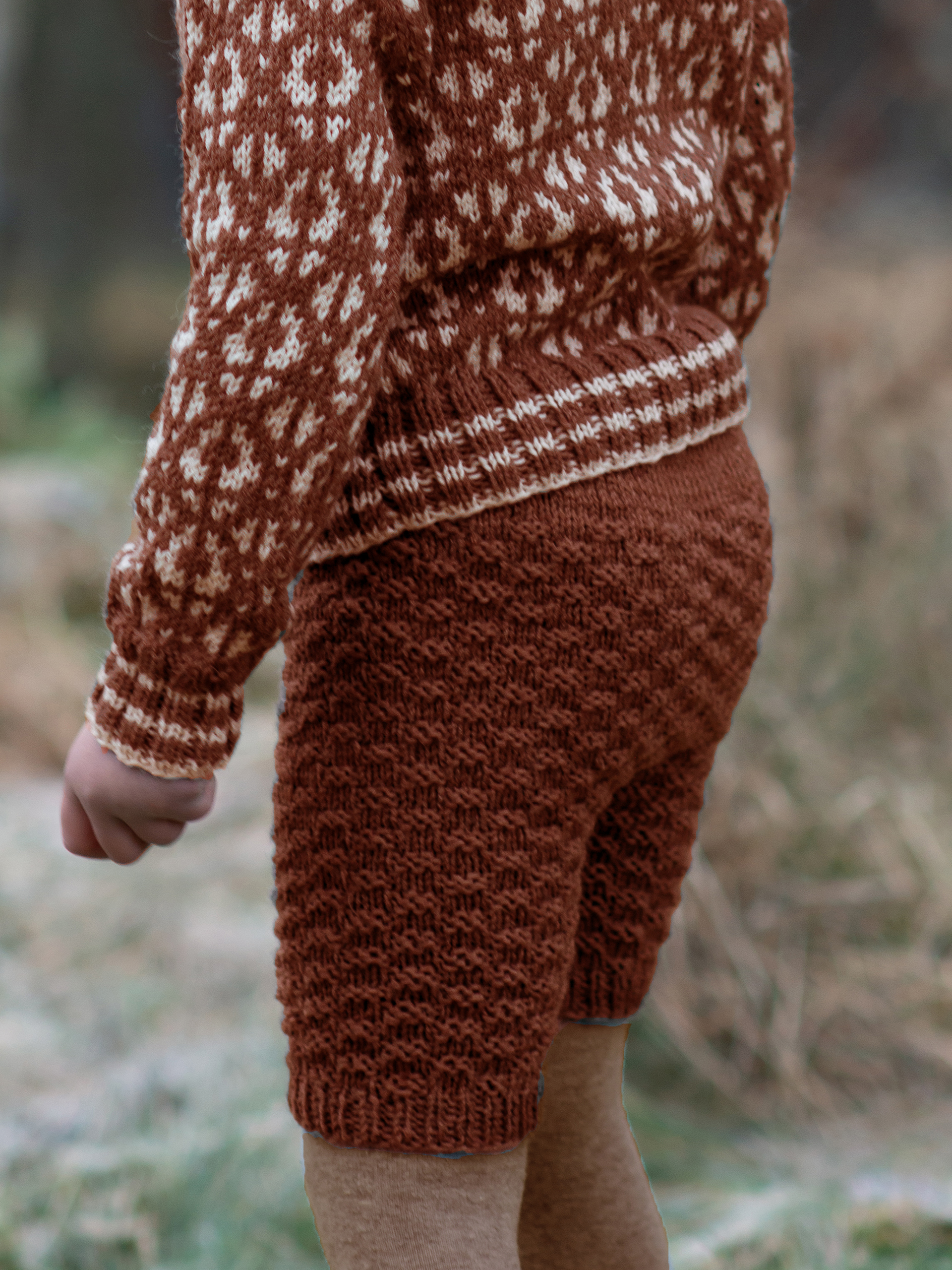 SPOR shorts rustbrun