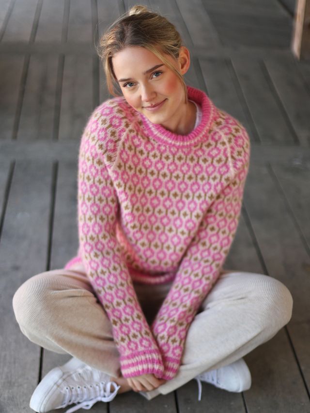 SVALASTOG KOS rosa/beige