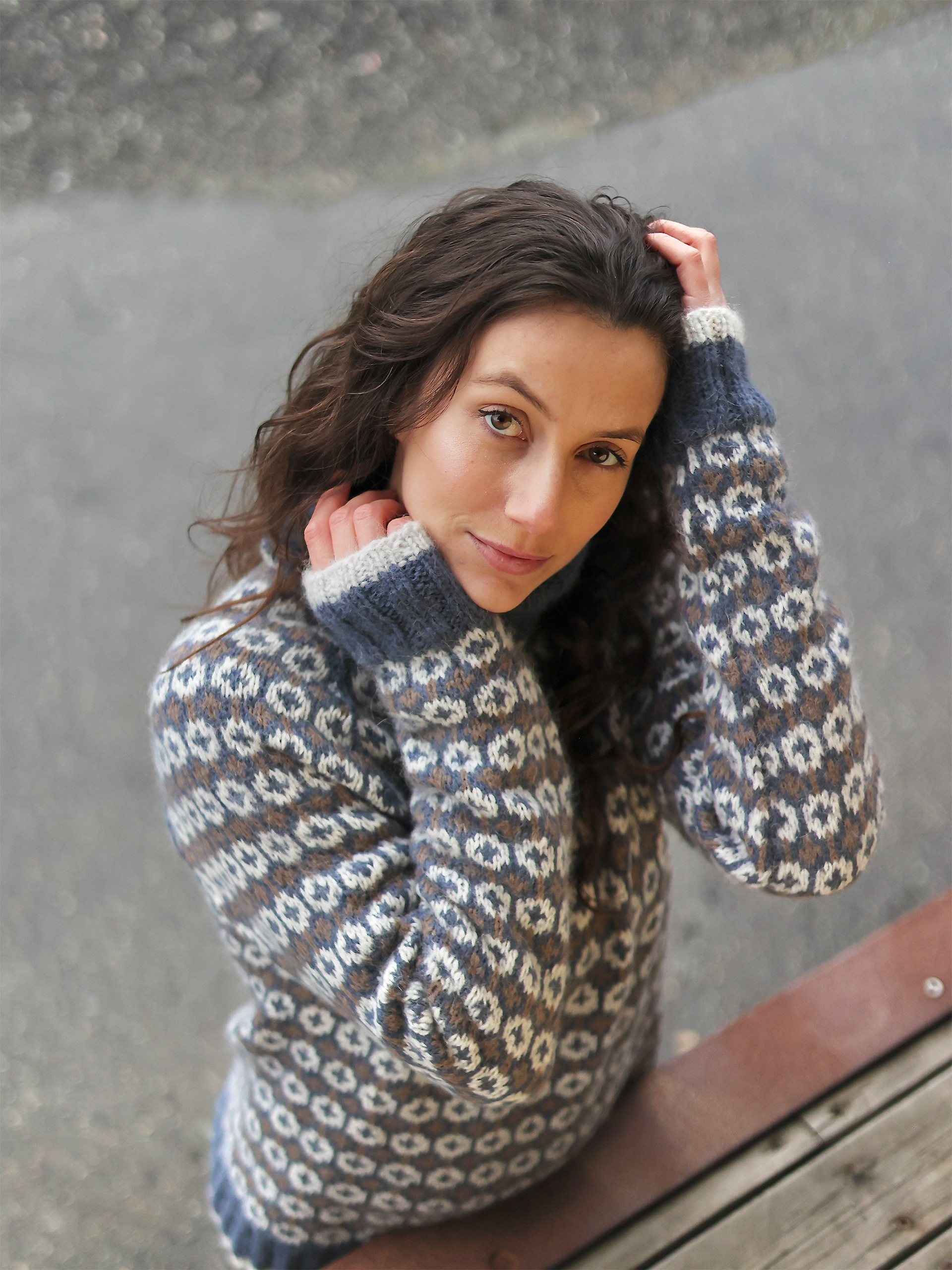 SVALASTOG LUN dame blå/grå