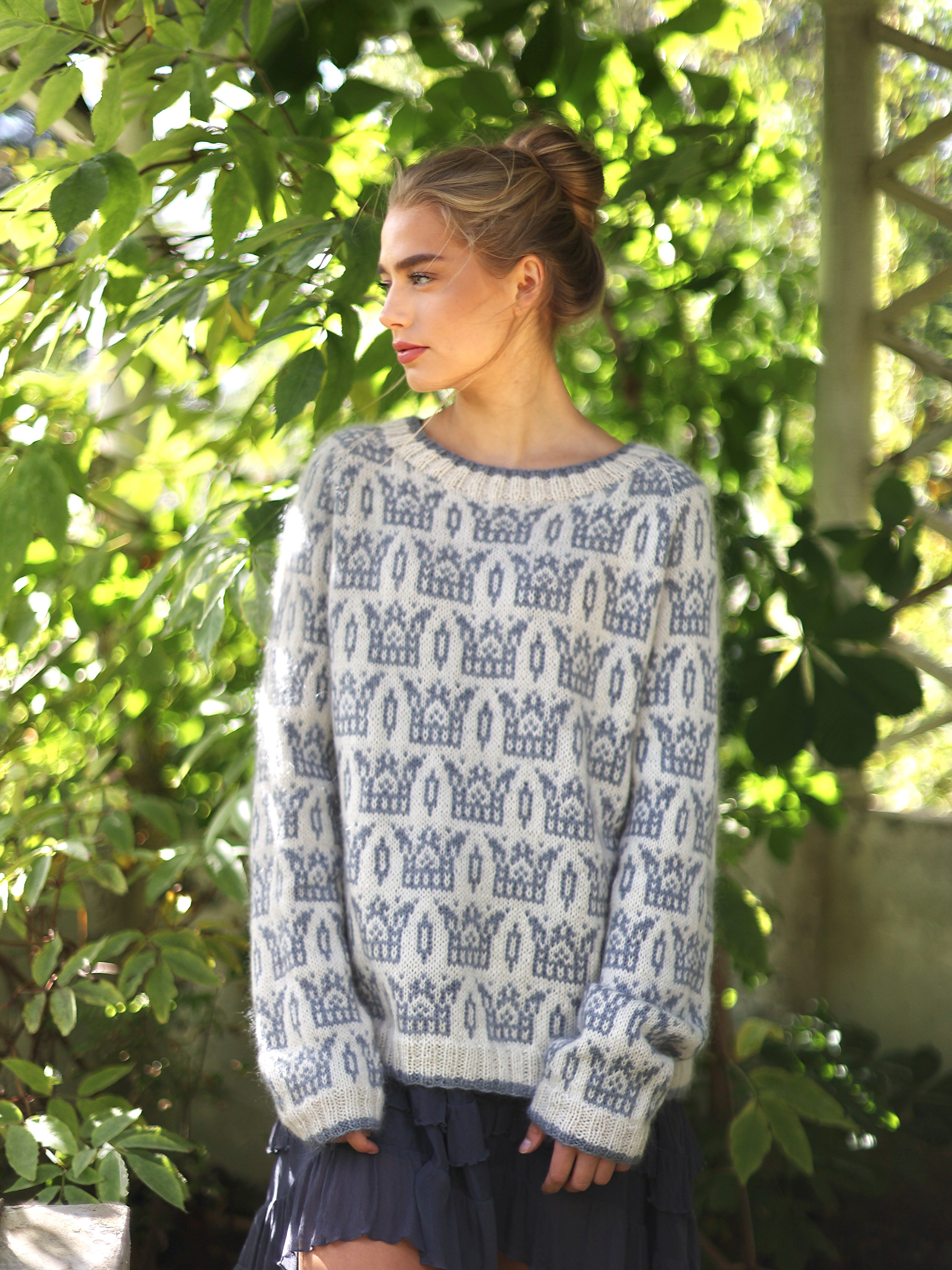 TALLULAH genser grå