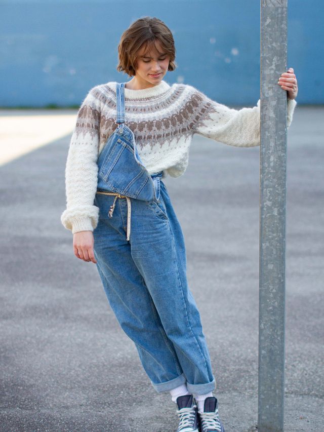 TRUE COLORS genser natur