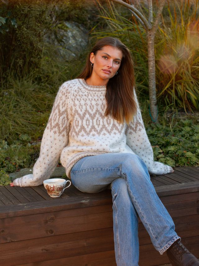 VIKSEMARKA vol. 1 naturhvit