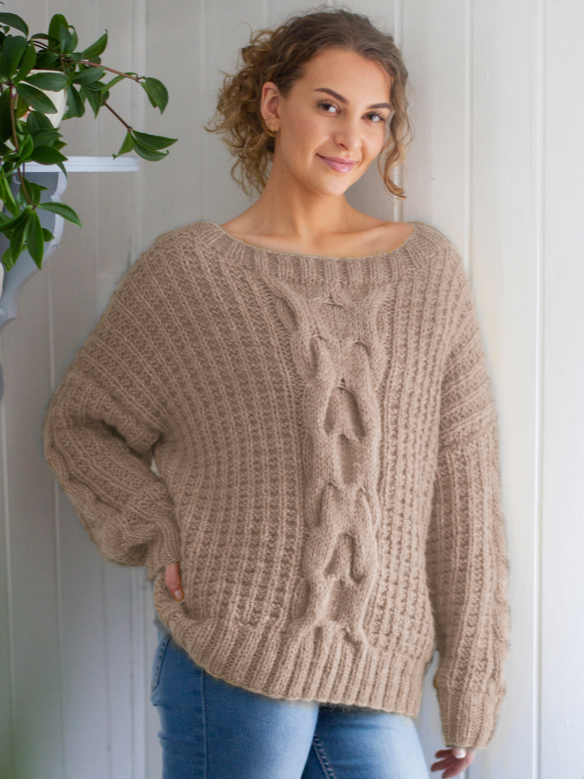 VIVENDEL genser beige