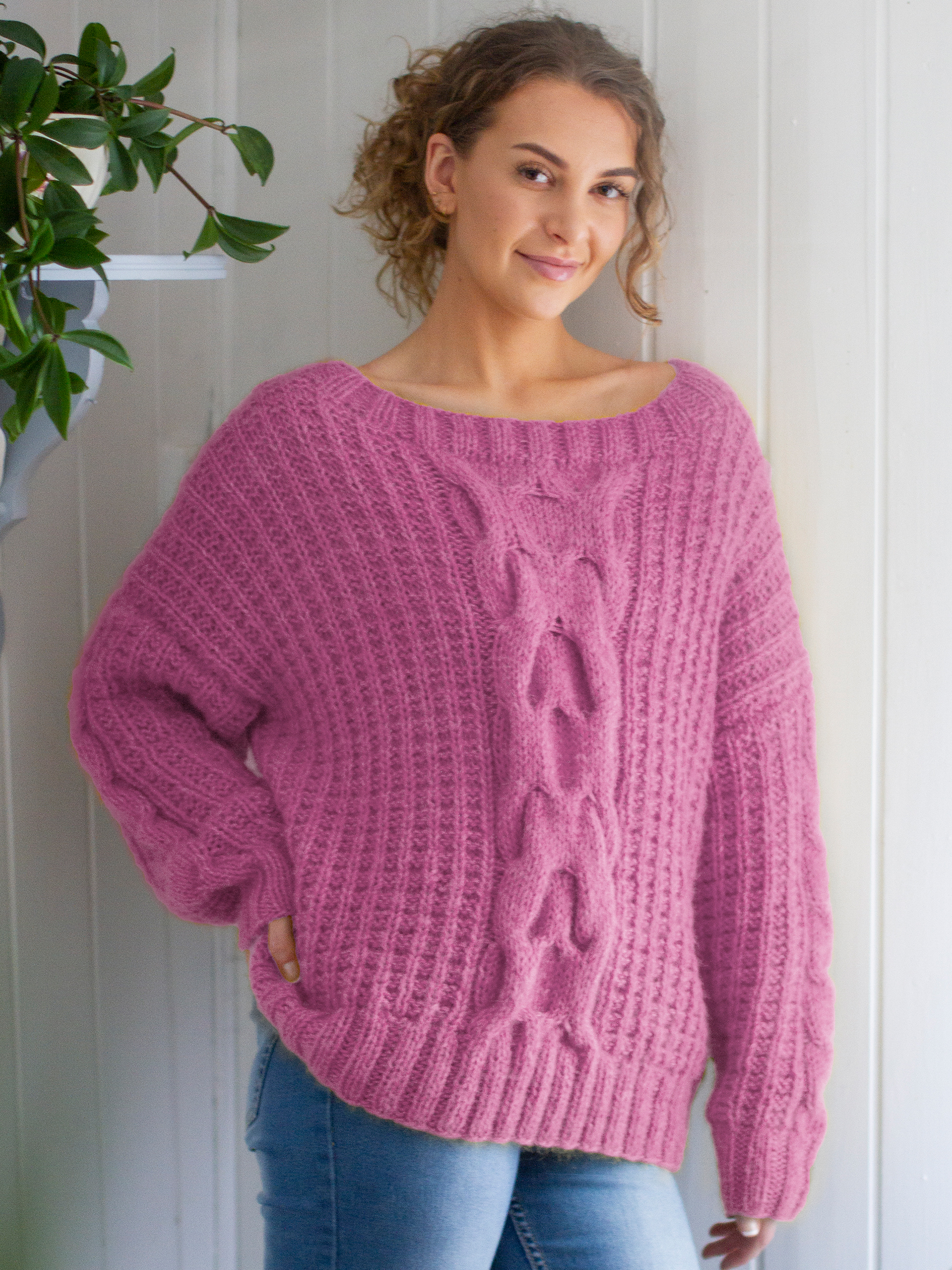 VIVENDEL genser rosa