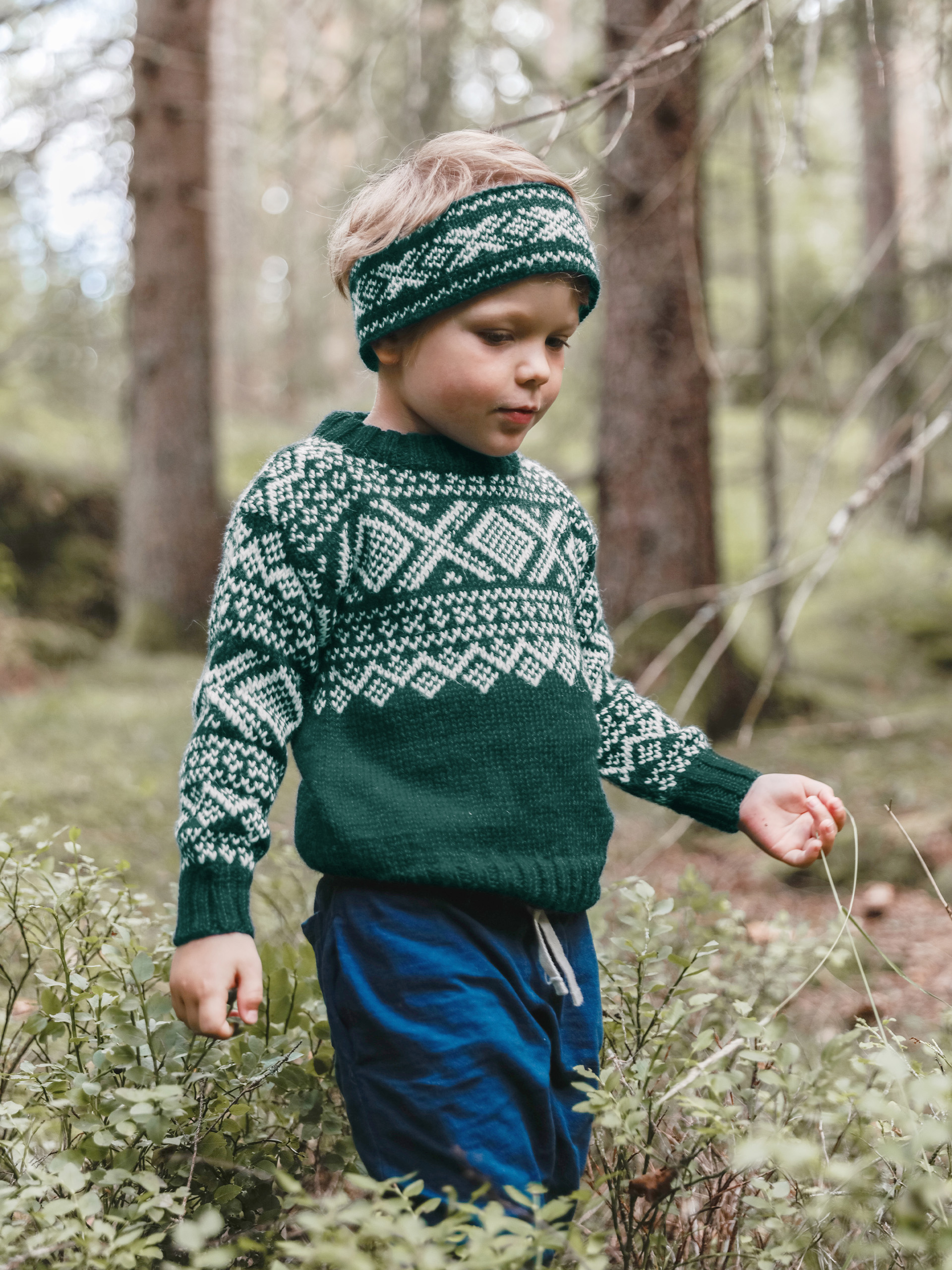 111-05e Cortina barnegenser