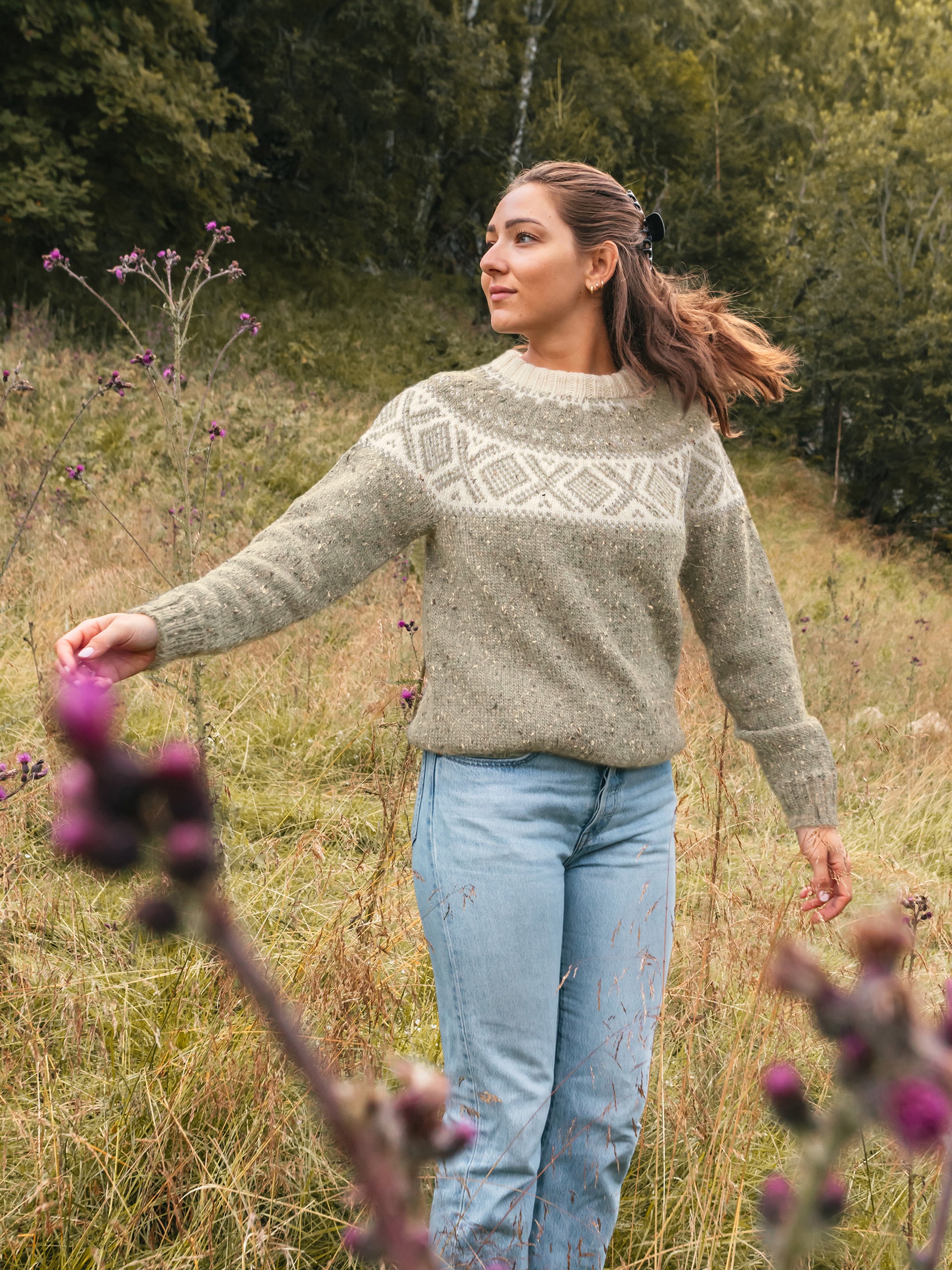 111-16d Cortina unisex genser