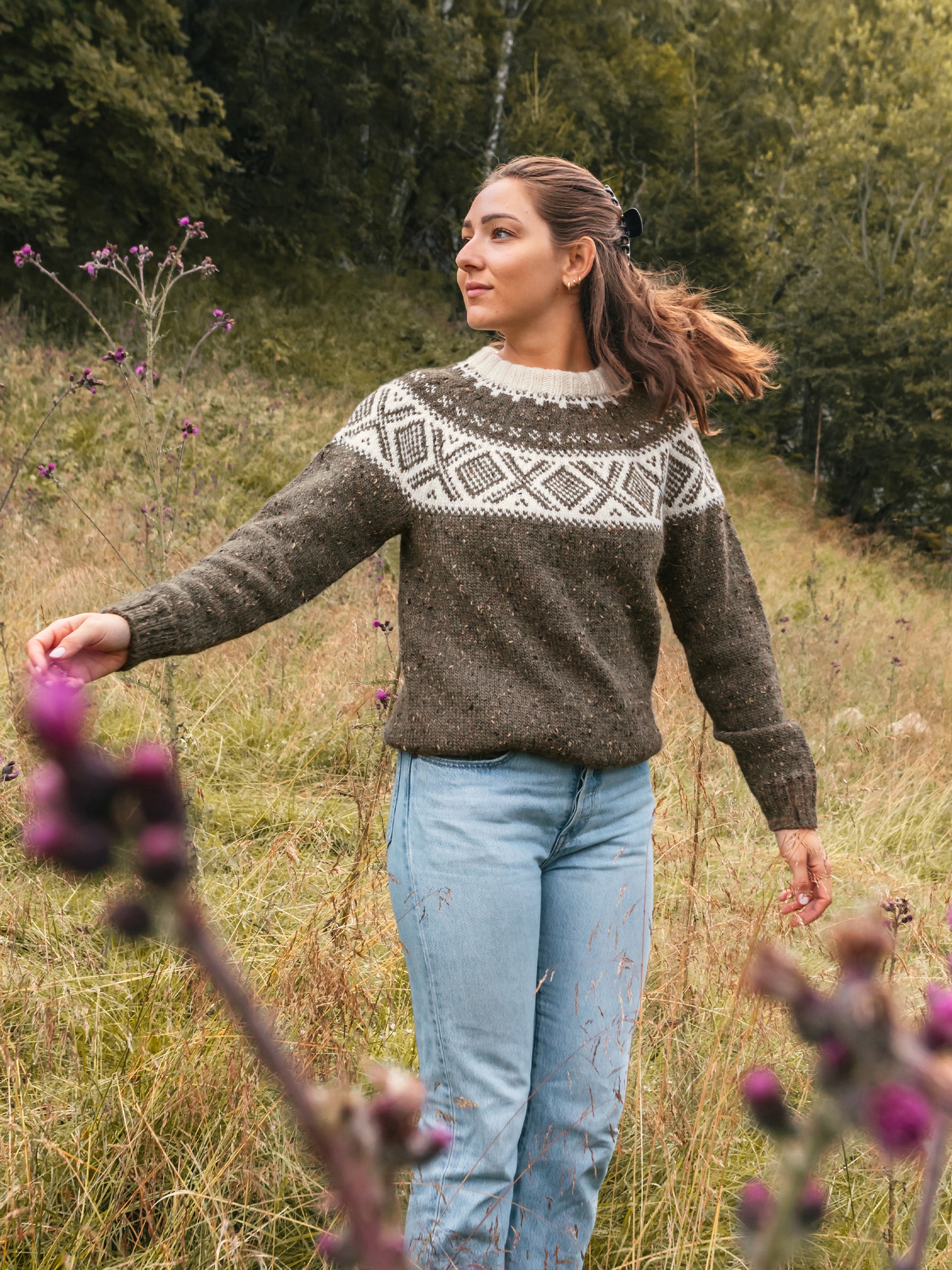 111-16f Cortina unisex genser