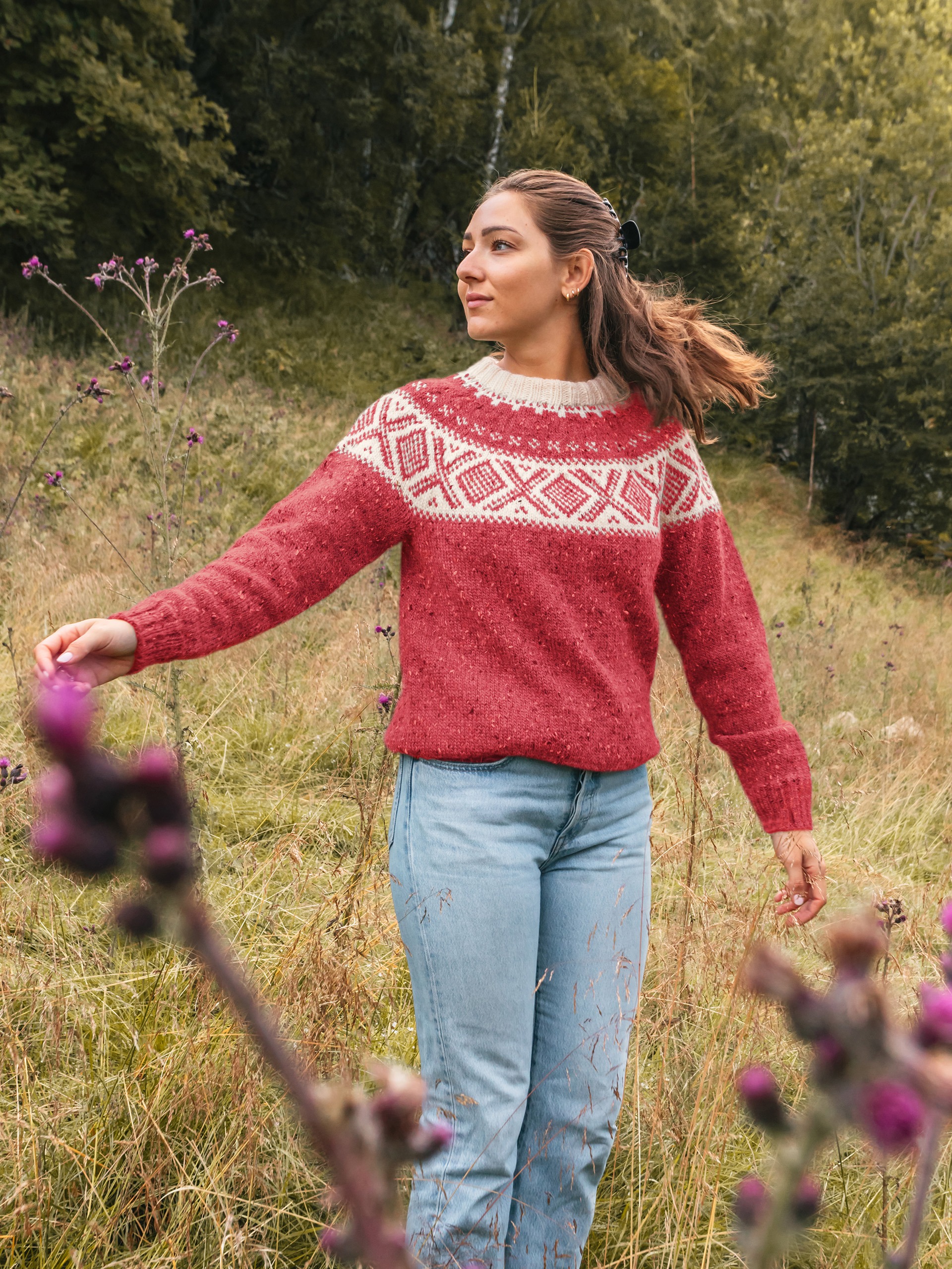 111-16h Cortina unisex genser