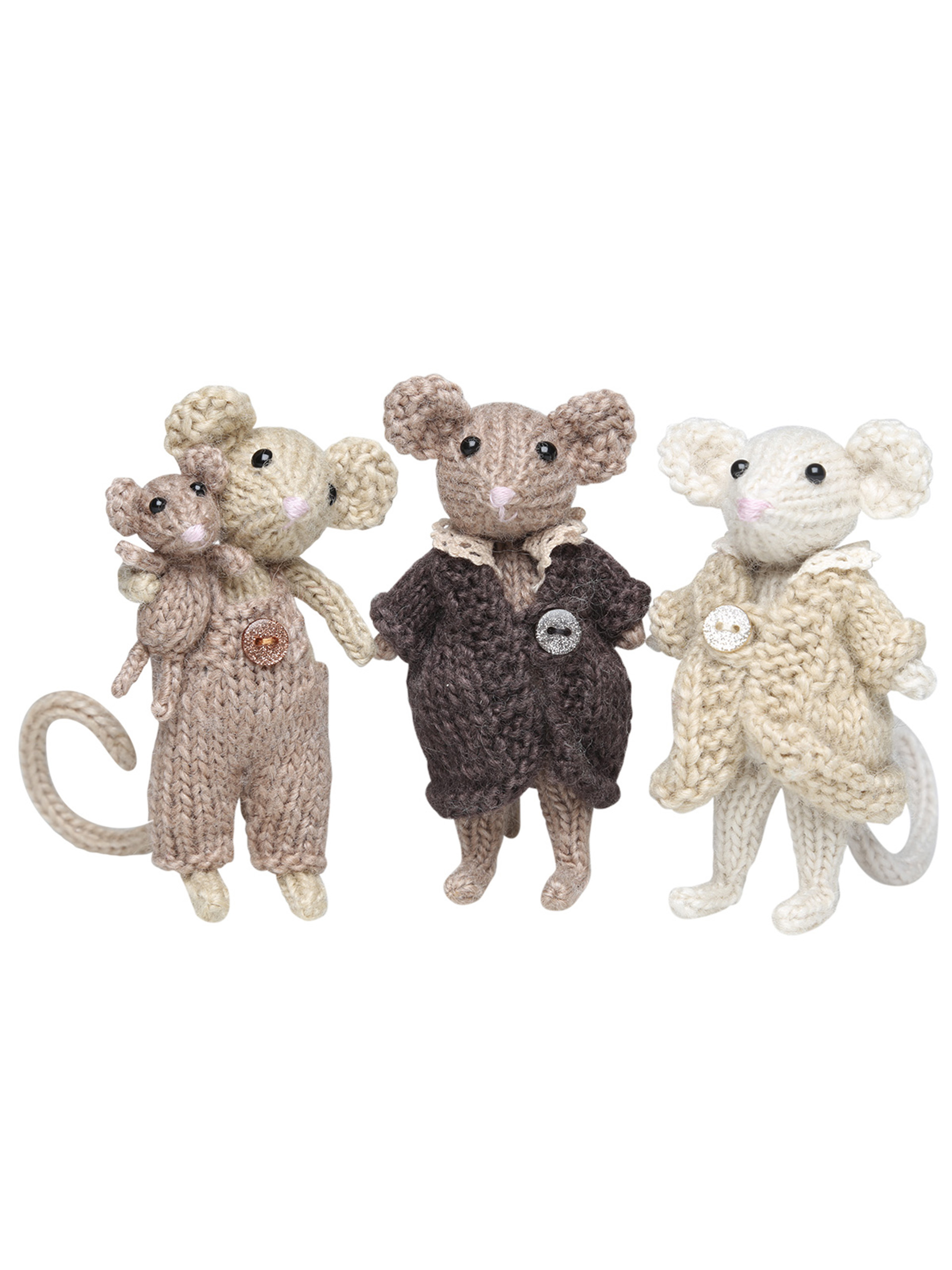 Mice sisters - strikke kit