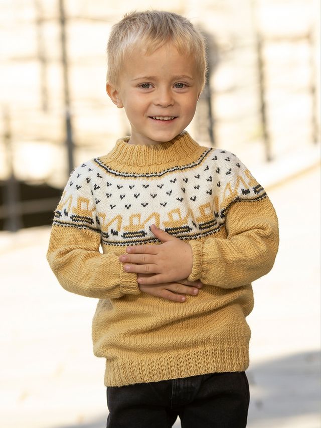 2424-10 Gravemaskin genser