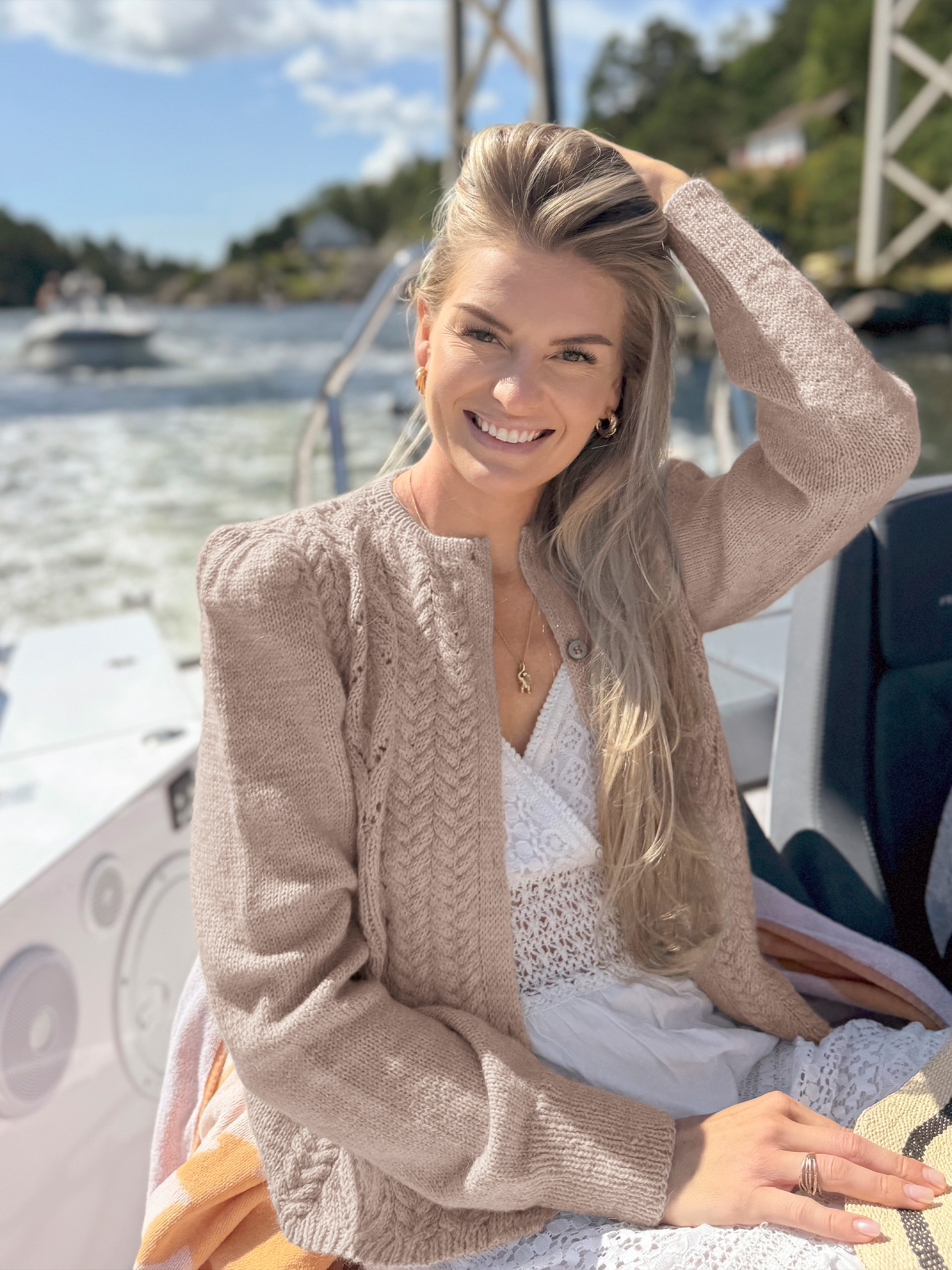 25-02h Tresser cardigan (Stay)