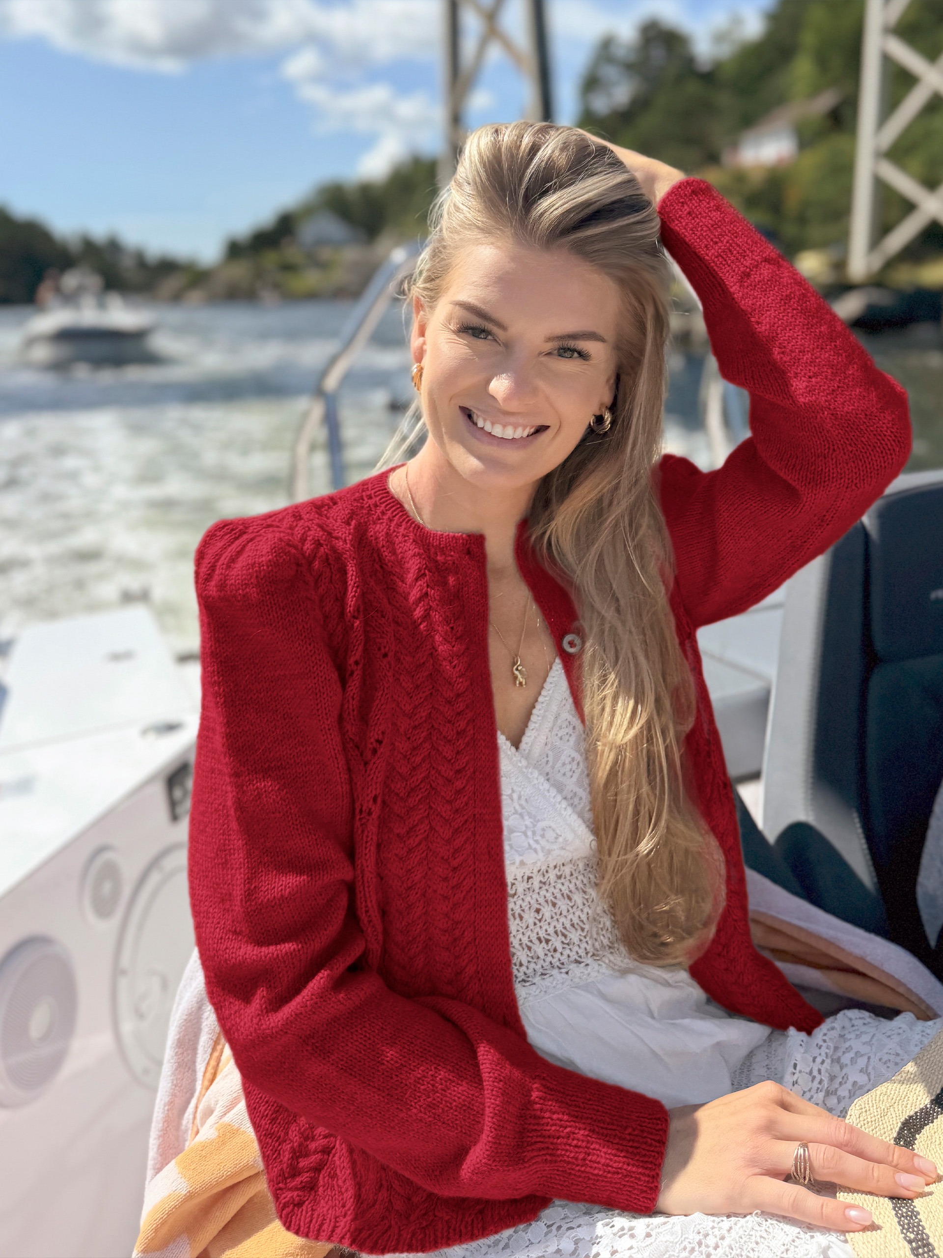 25-02m Tresser cardigan (Stay)