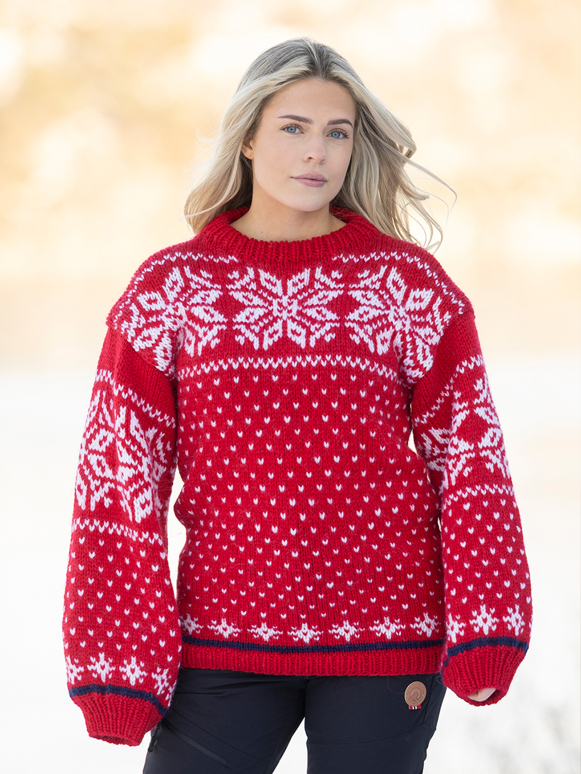 2605-2a Snøfall genser