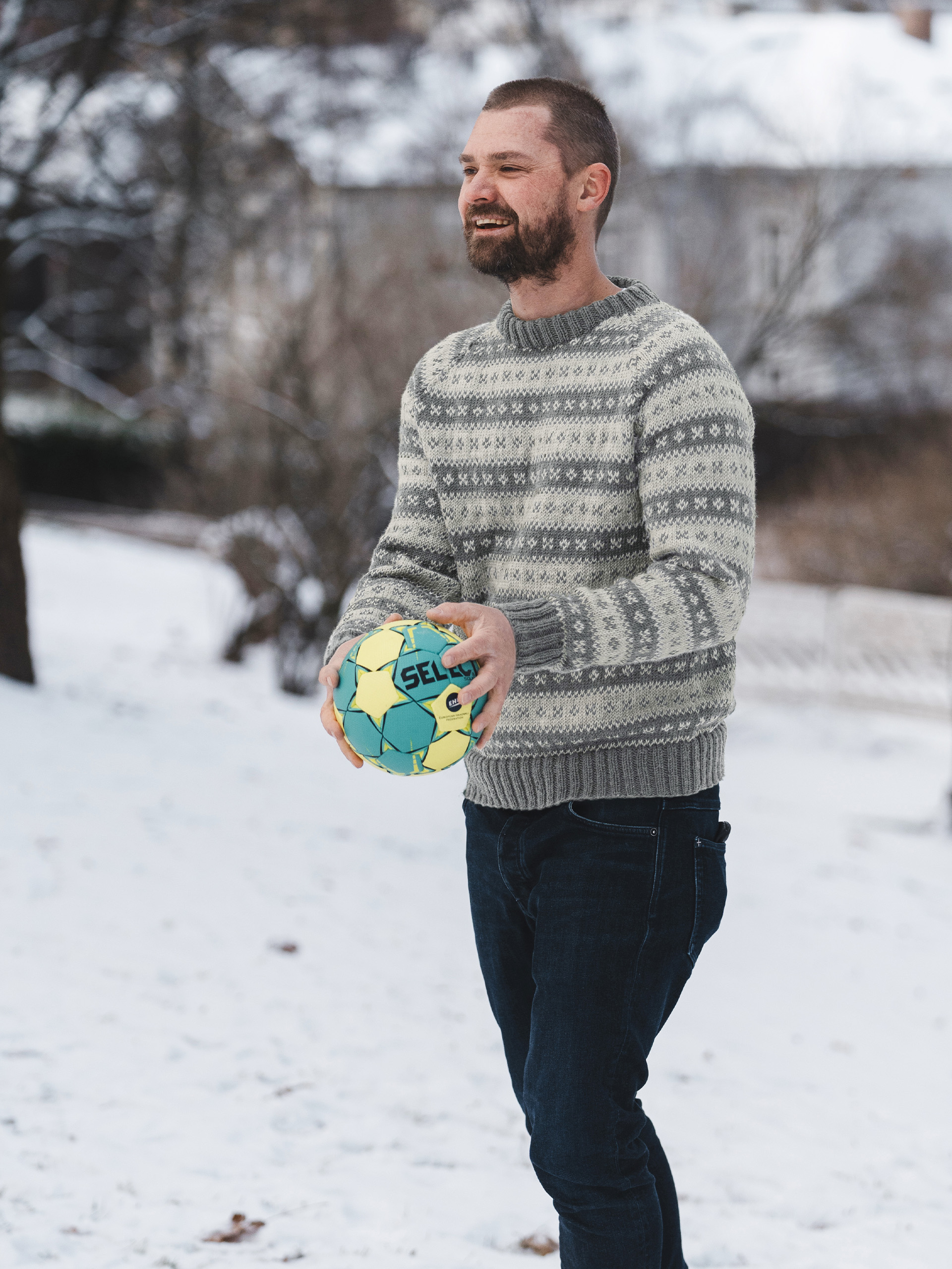 292-11b Håndballgenser herre