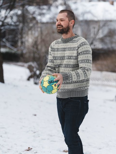 292-11b Håndballgenser herre