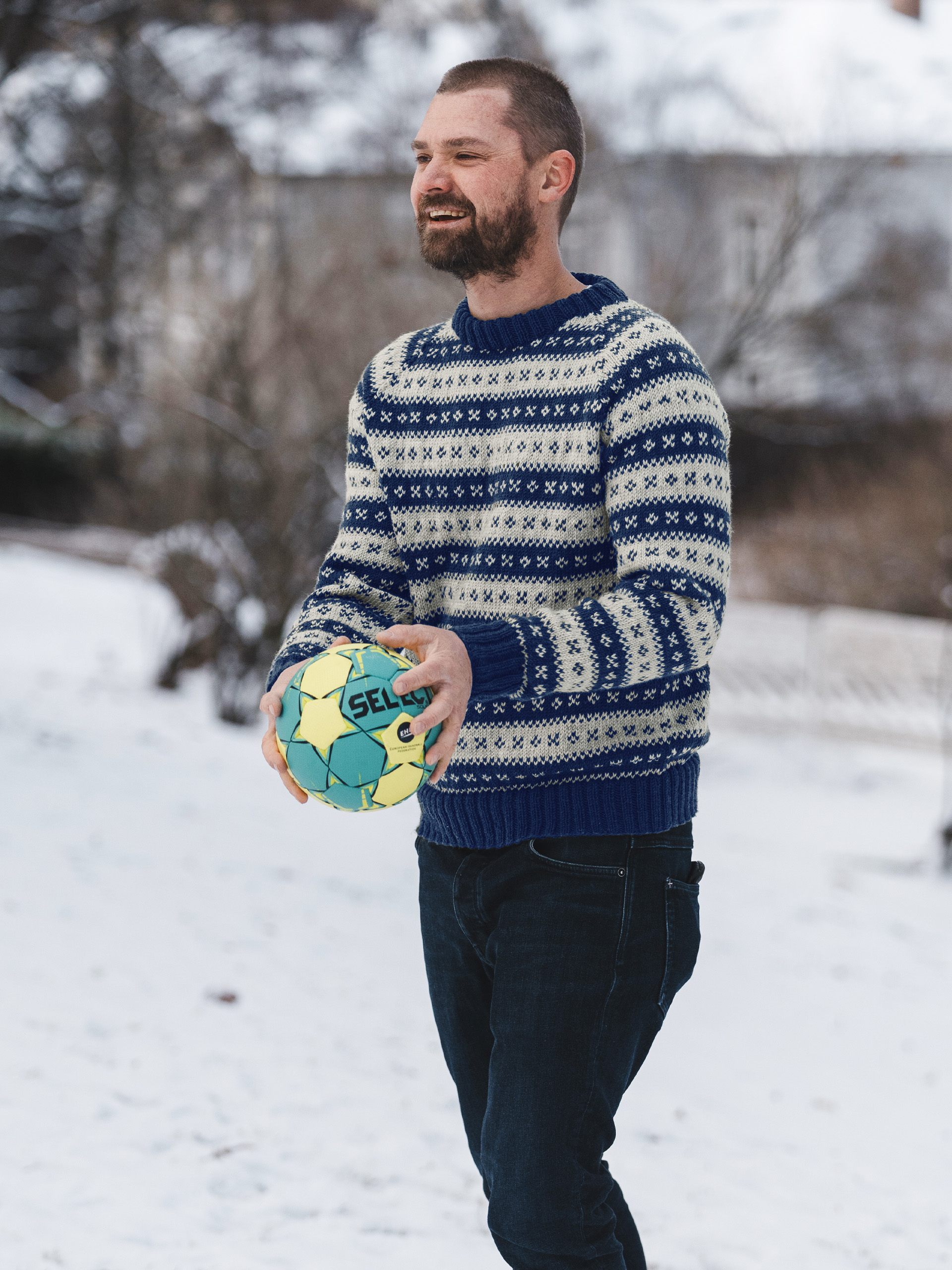 292-11d Håndballgenser herre