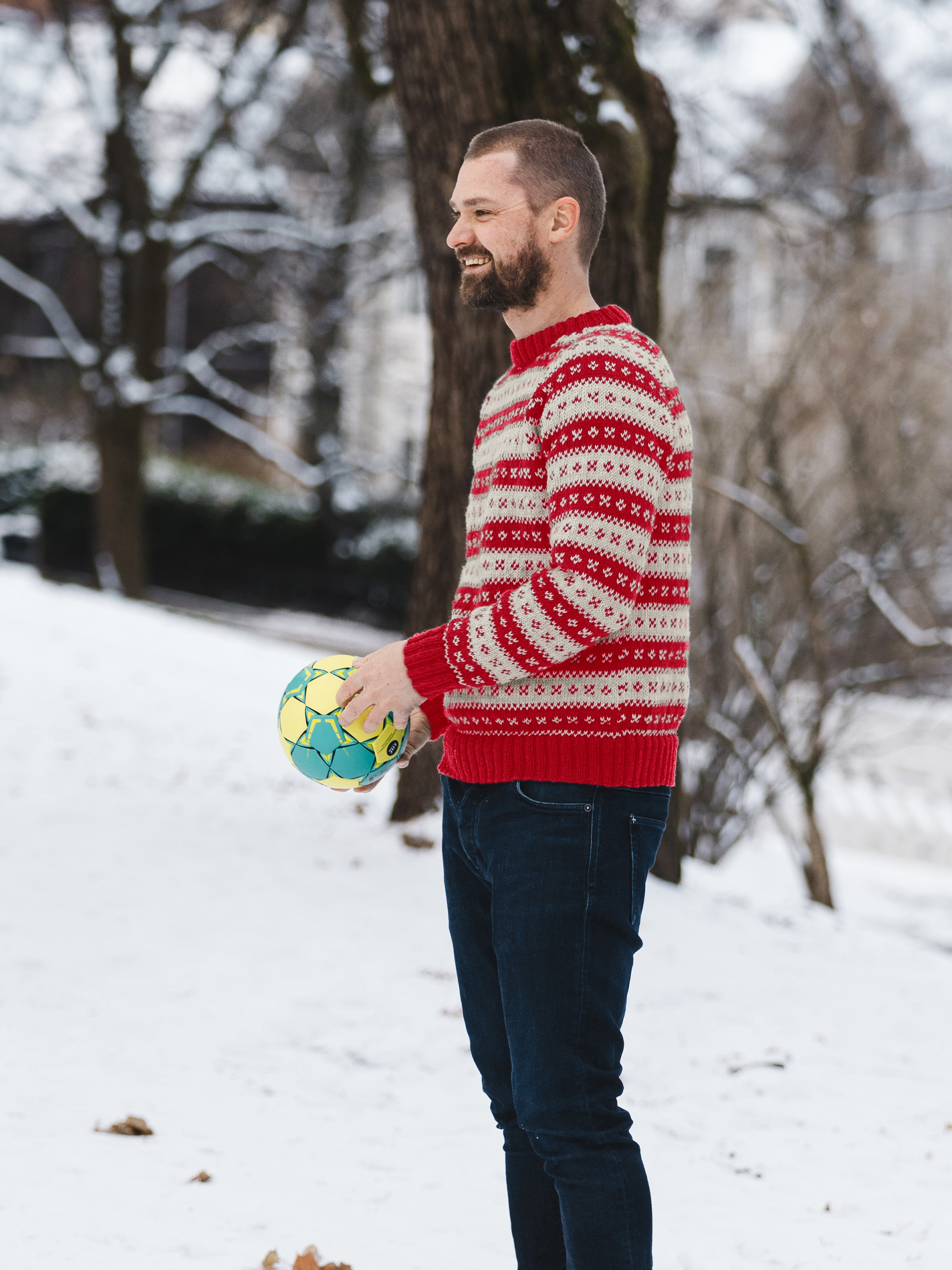 292-11f Håndballgenser herre