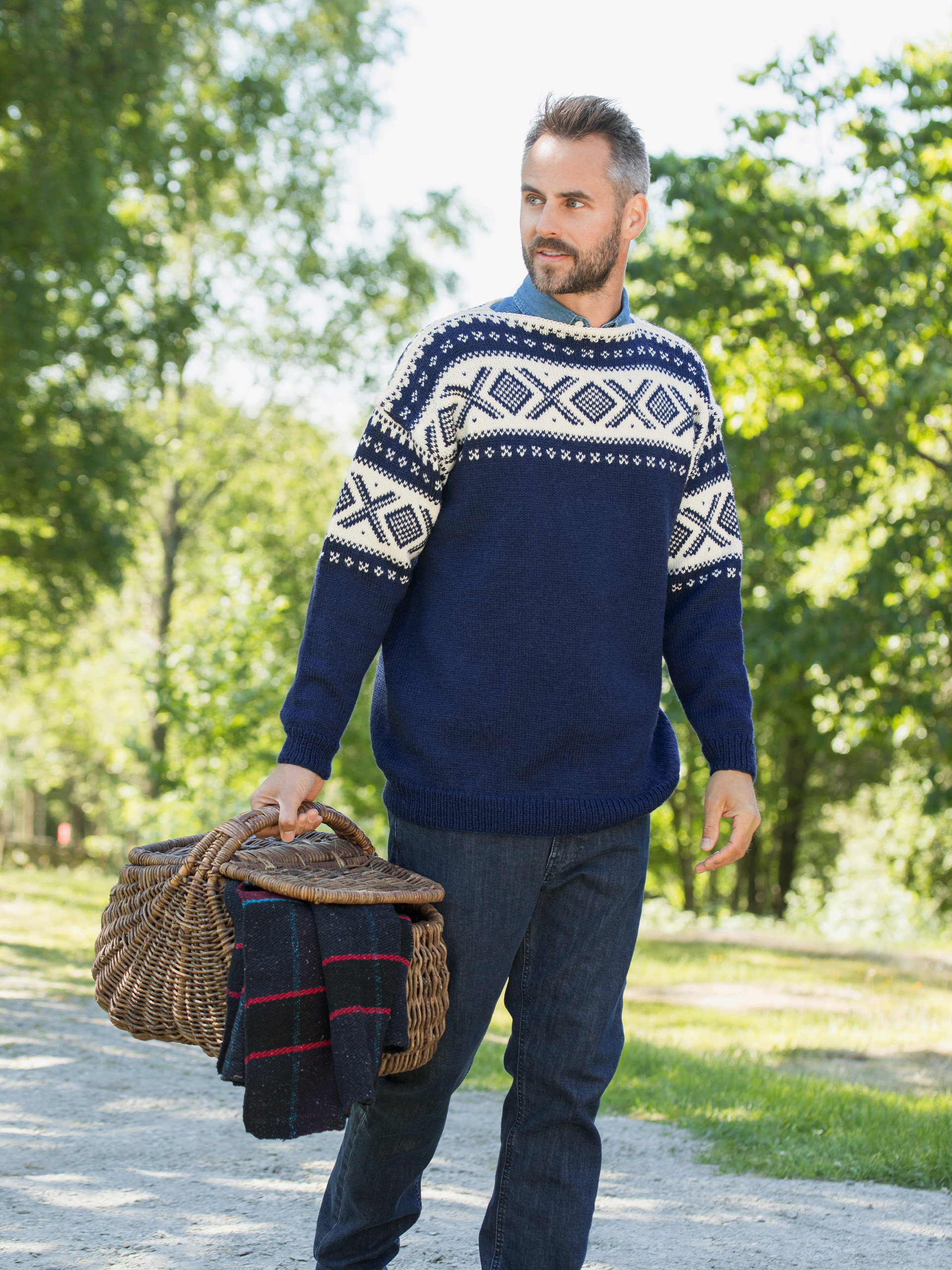 296-09 Cortina uisex genser