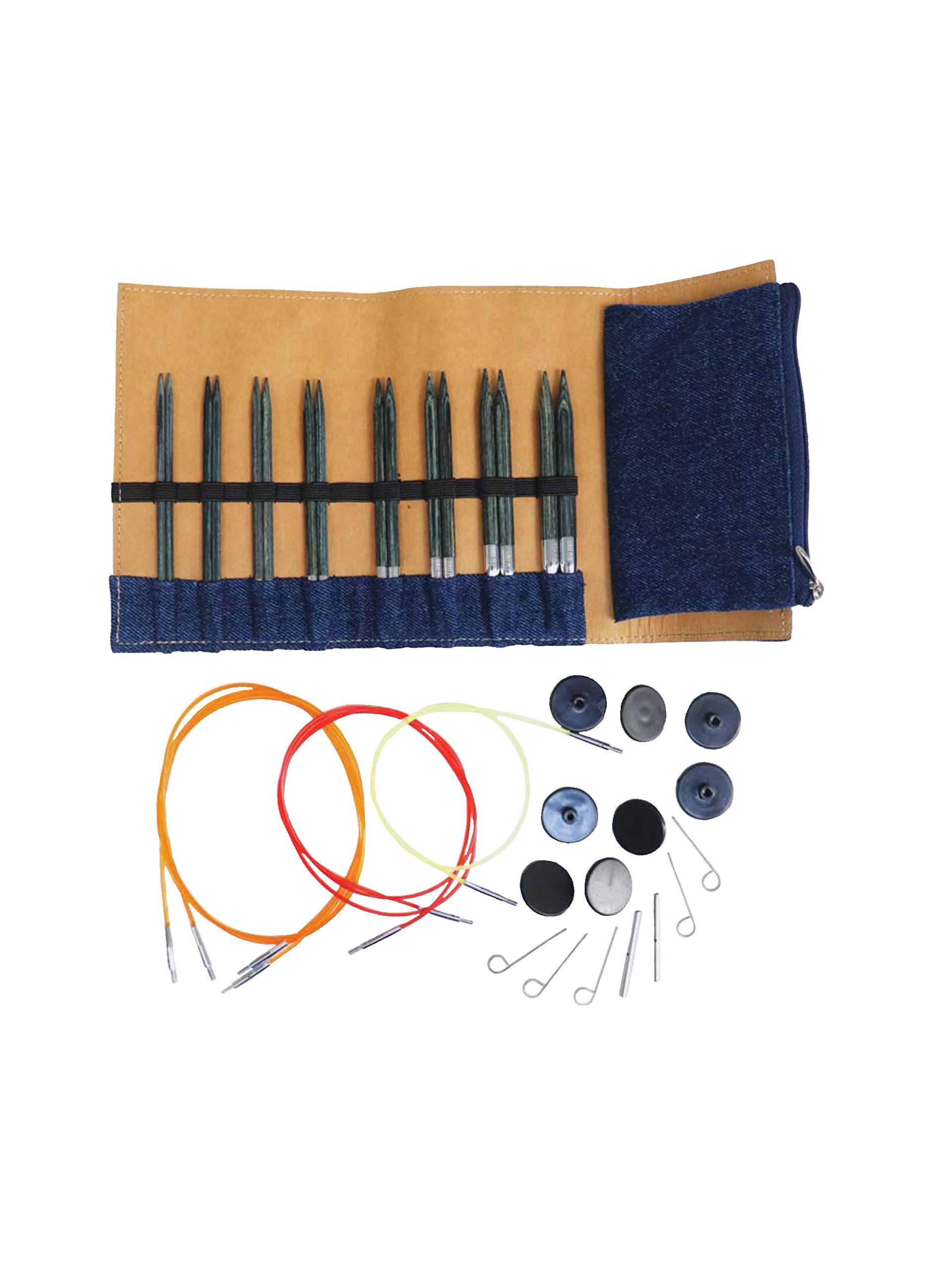 Denim Special Sett - Utskiftbare Pinner - 3.5 - 8.0mm