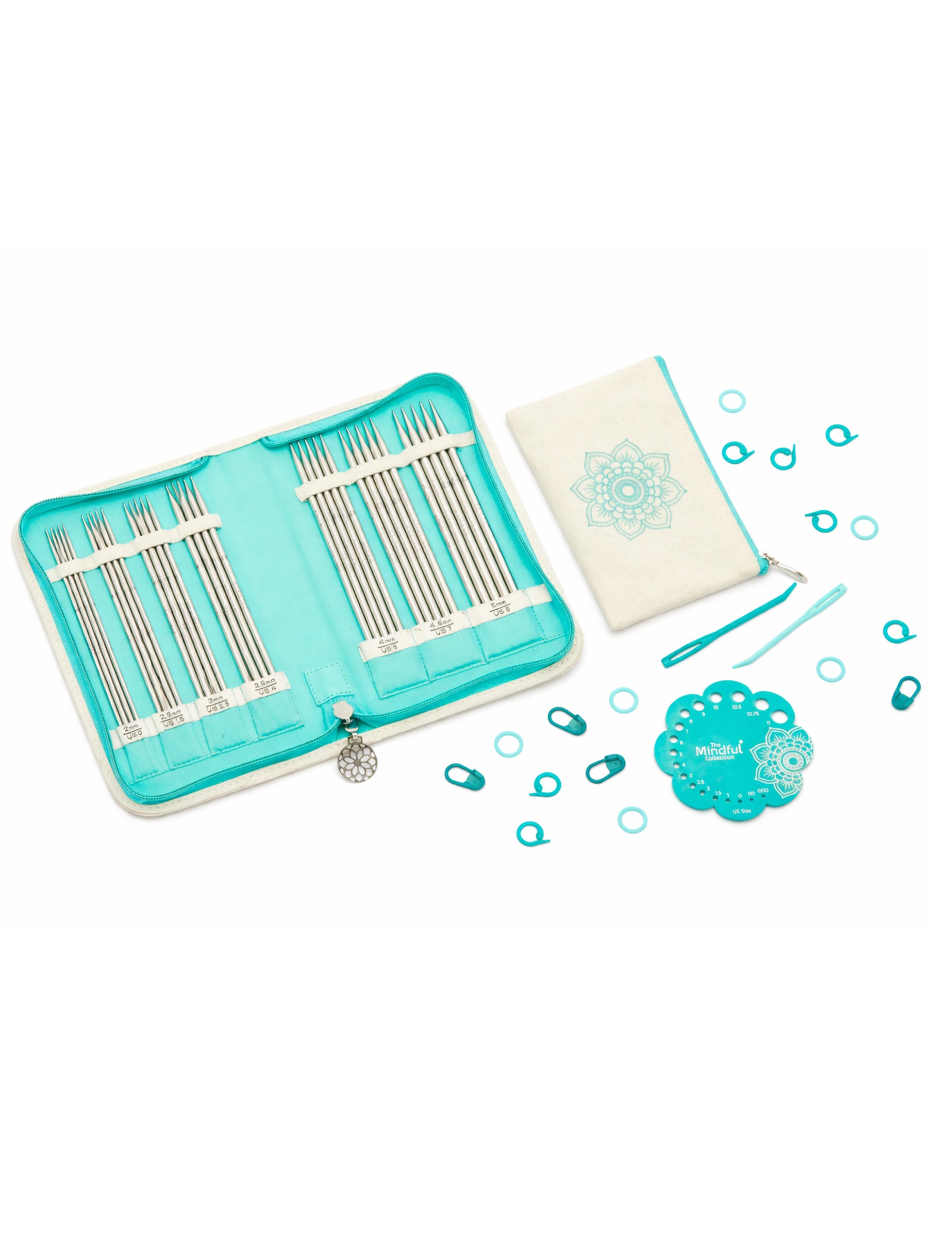 Mindful, Grateful, 2.0-5.0 mm Strømpepinnesett 15 cm