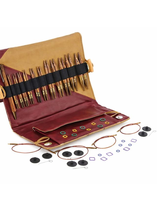 Ginger Rød, 3.5-12.0 mm Deluxesett korte utskiftbare pinner