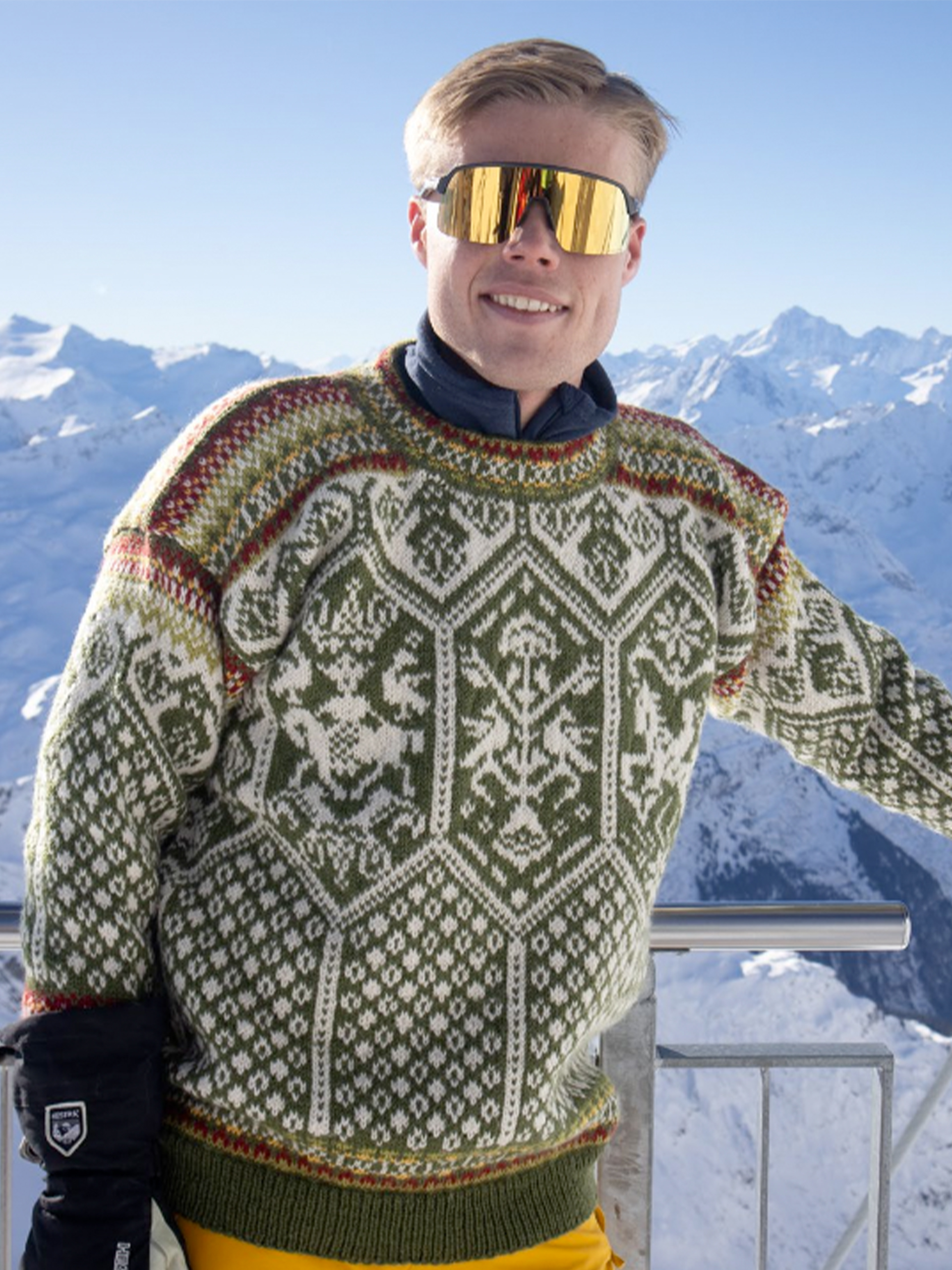 381-11a Lillehammer´94 genser (Natural Lanolin Wool)