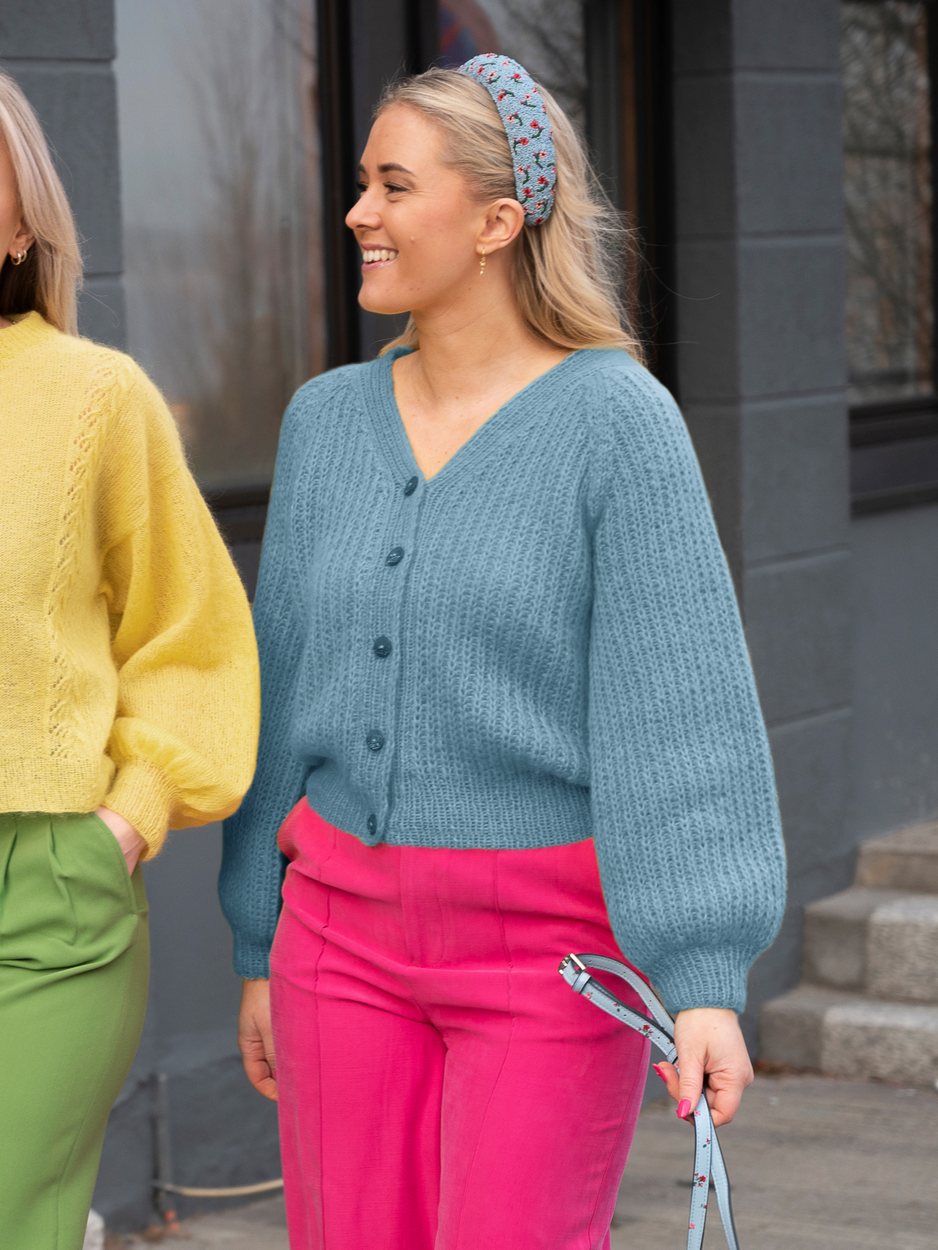 451-07l Silky Sunday cardigan