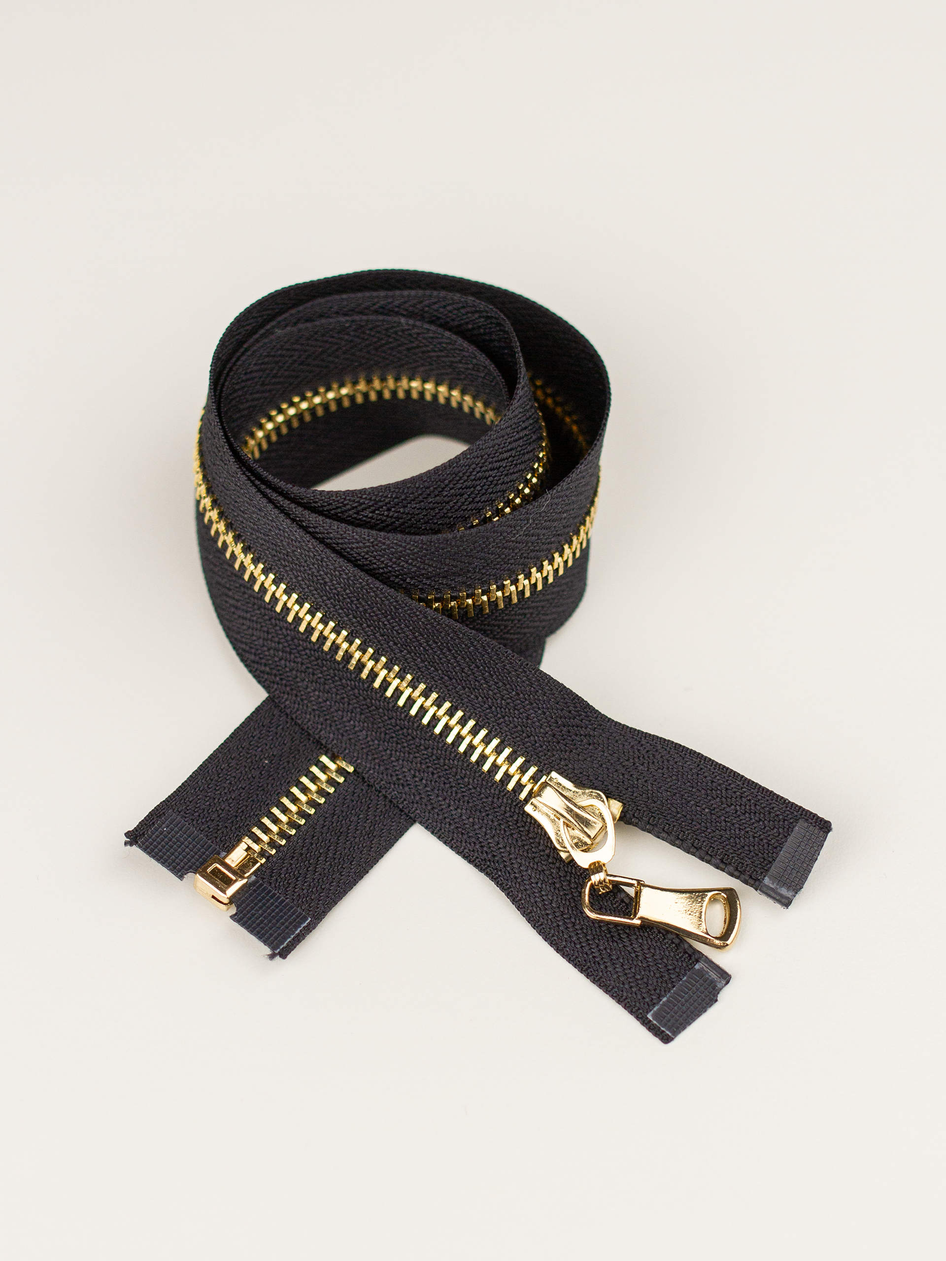 Glidelås - 55 cm - Koksgrå