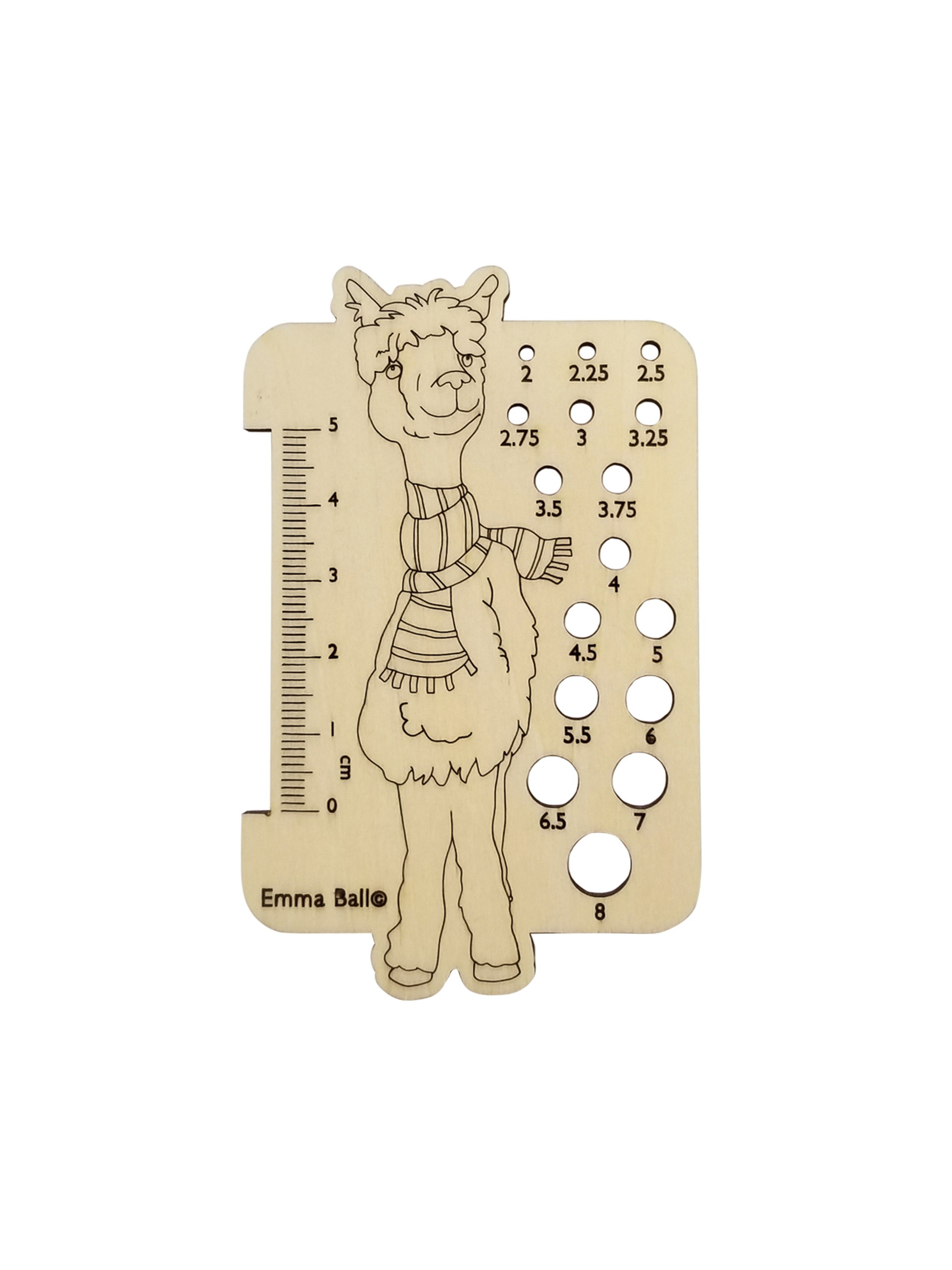 Pinnemåler - Alpakka