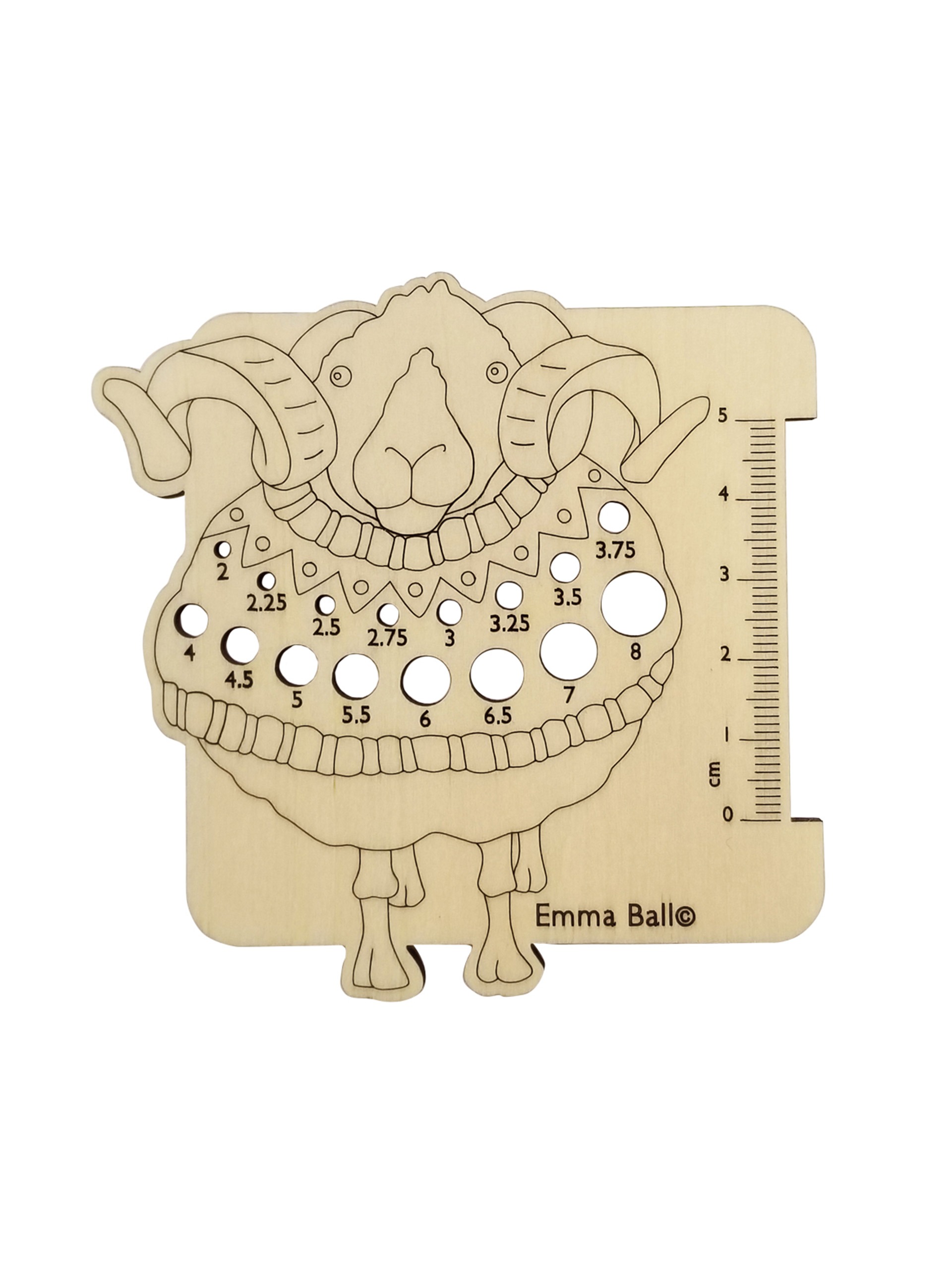 Pinnemåler - Sau med genser