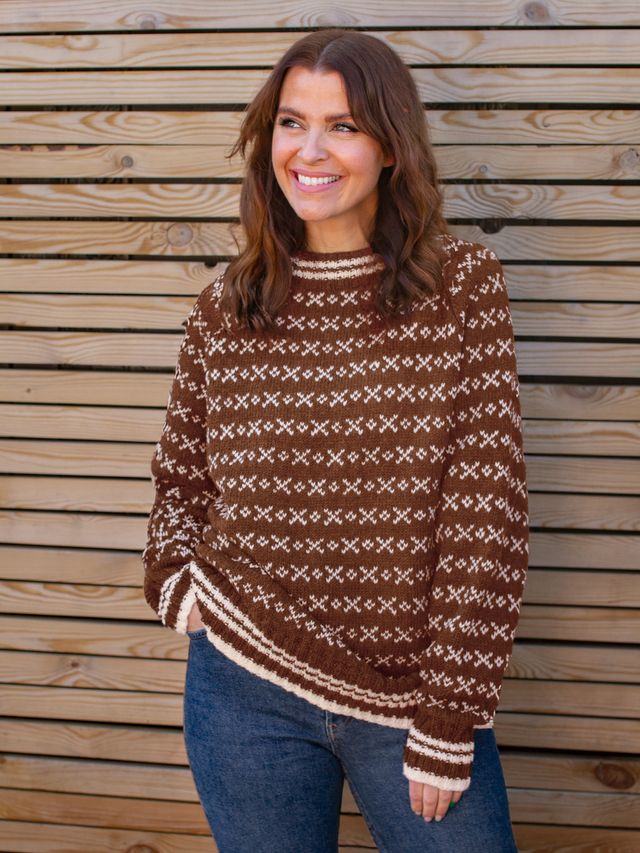 HUSAVIK Islender rustbrun (Woolevo)