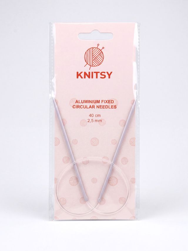Knitsy Rundpinne - Aluminium