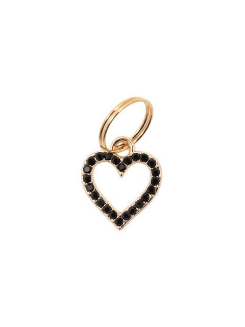 Maskemarkør - Hjerte - sort