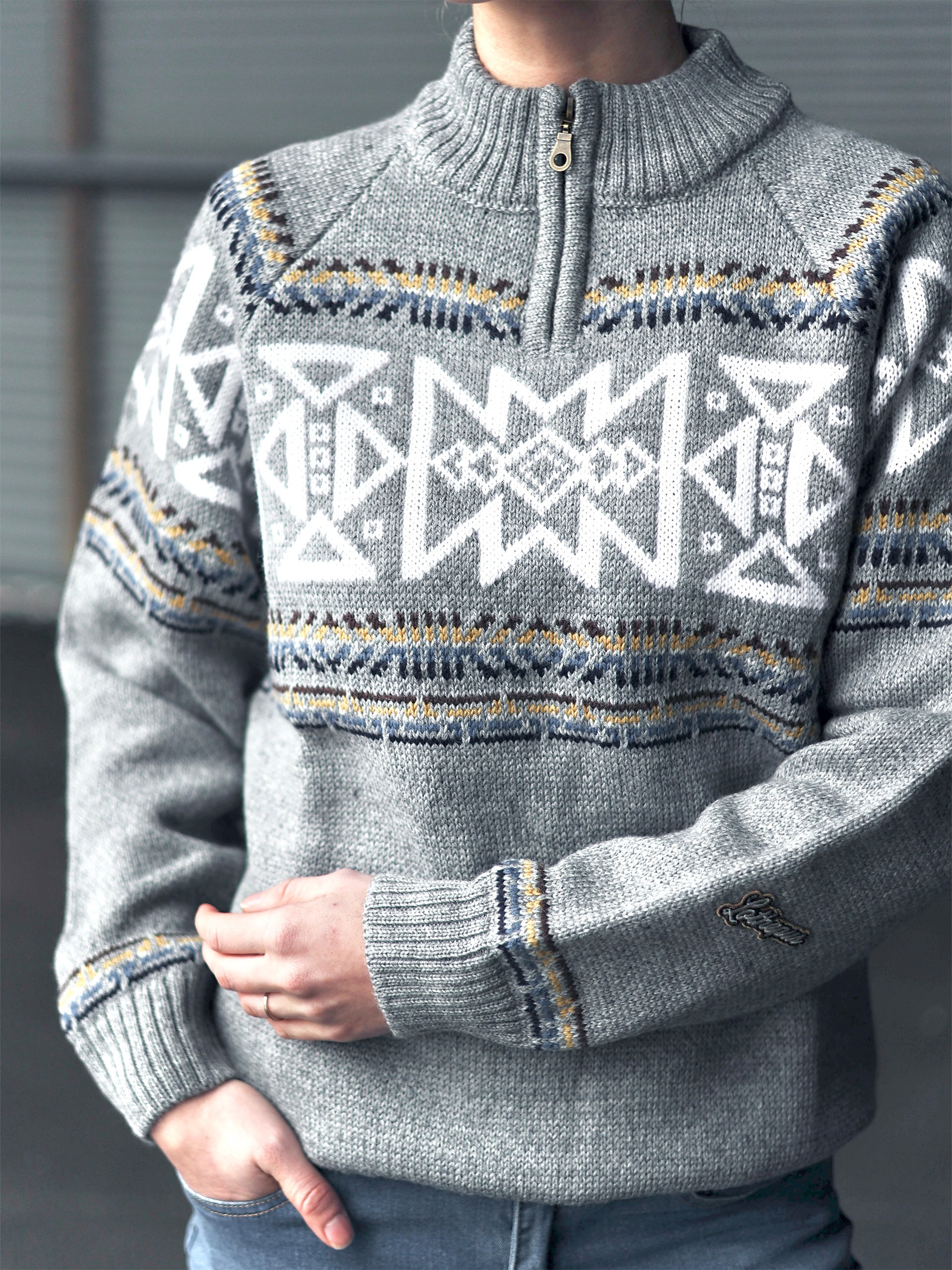 XS - Lothepus Ravn genser - Grå