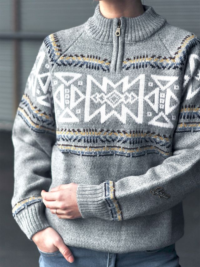 XS - Lothepus Ravn genser - Grå