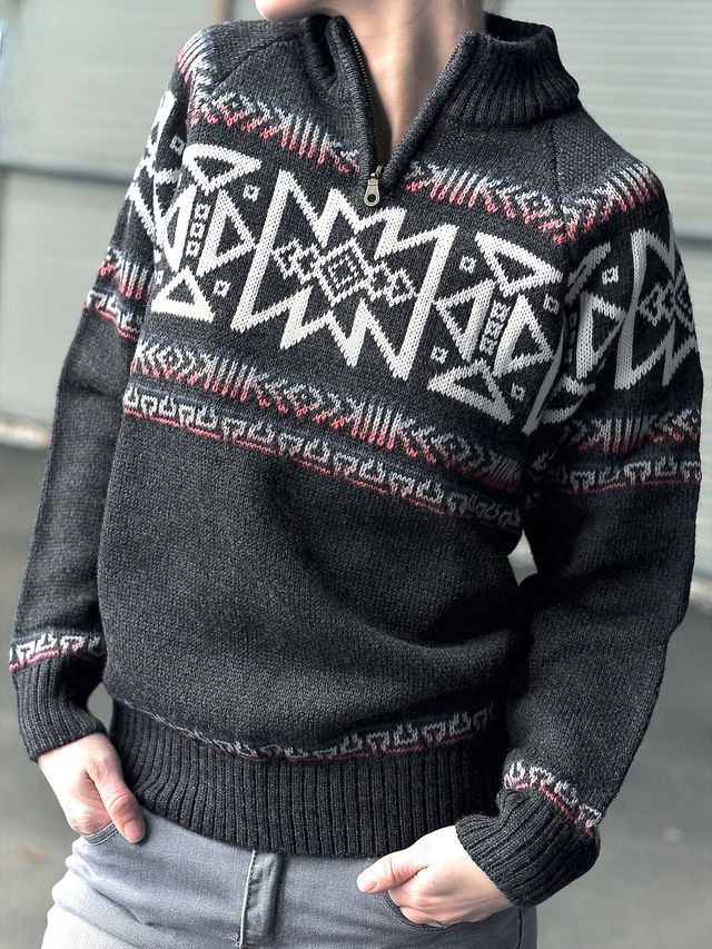 XS - Lothepus Ravn genser - Koksgrå