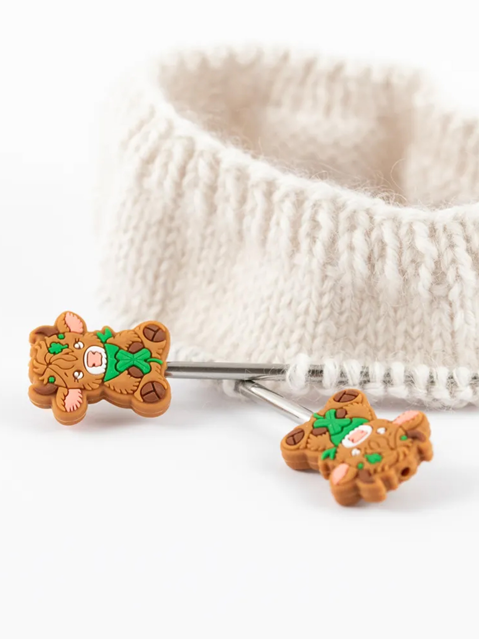 Maskestopper - brun ku