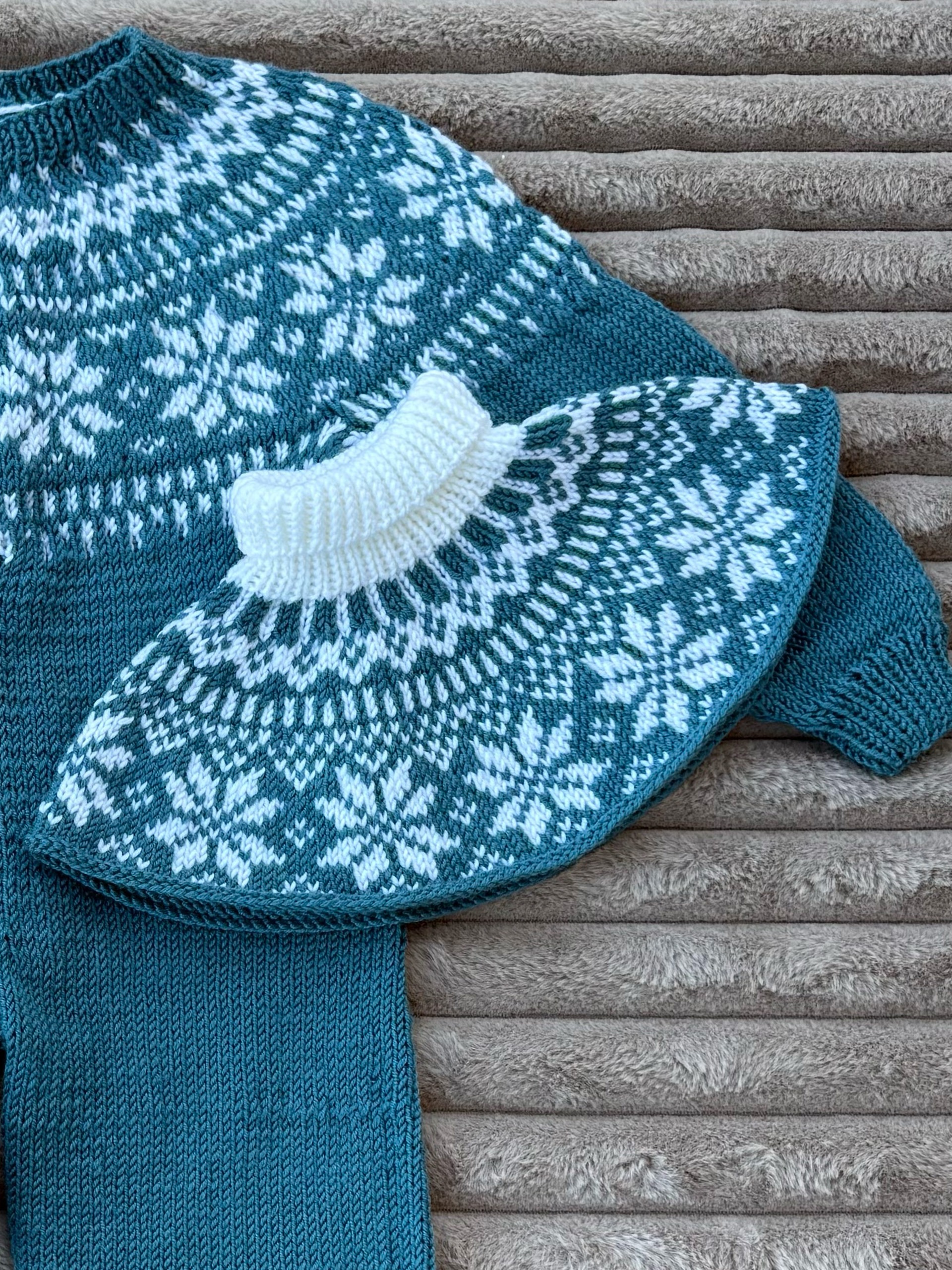 621MS-09 Chunky selbu hals