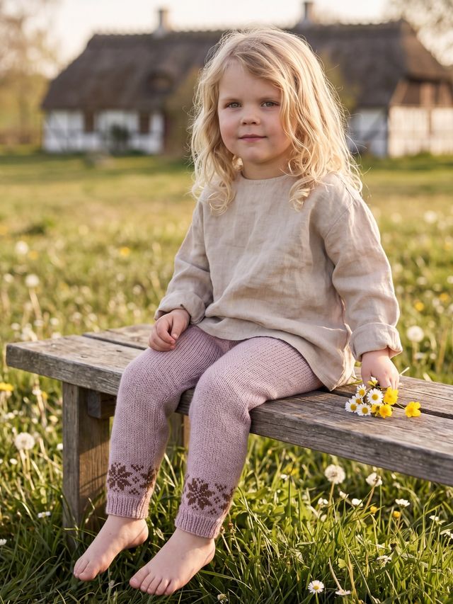 621MS-04b Chunky selbu bukse