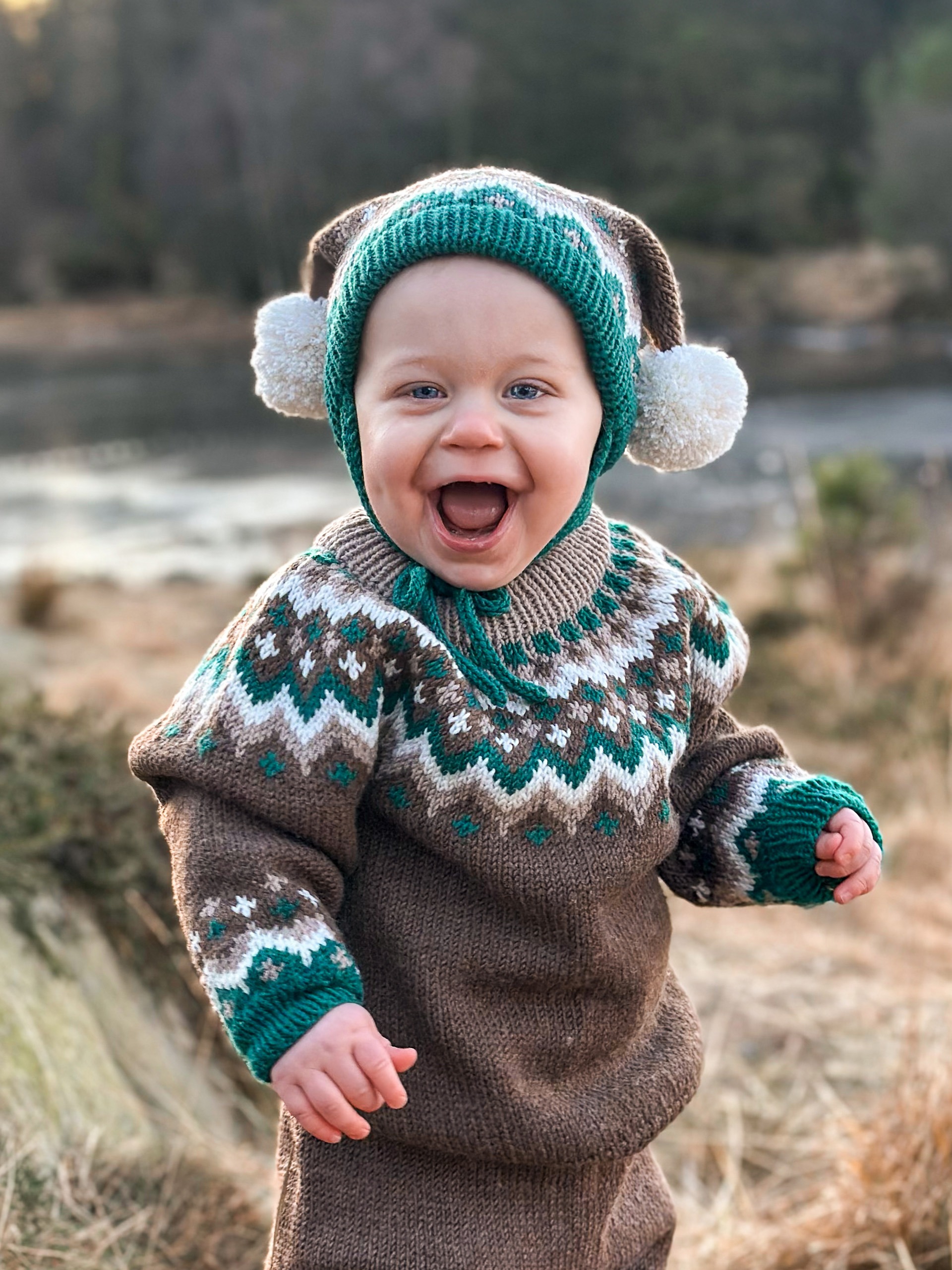 621MS-15 Havkonge genser mini