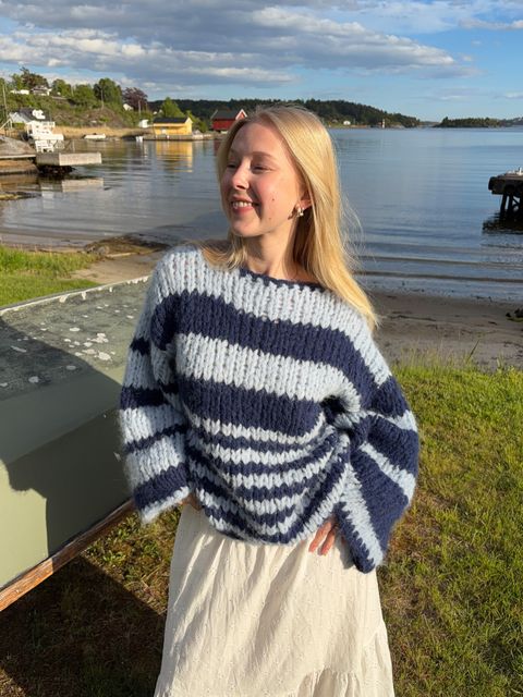 SS 26-06 Sim Stripe sweater