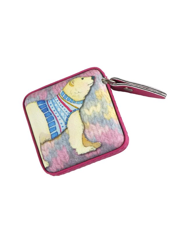 Firkantet målebånd - Isbjørn