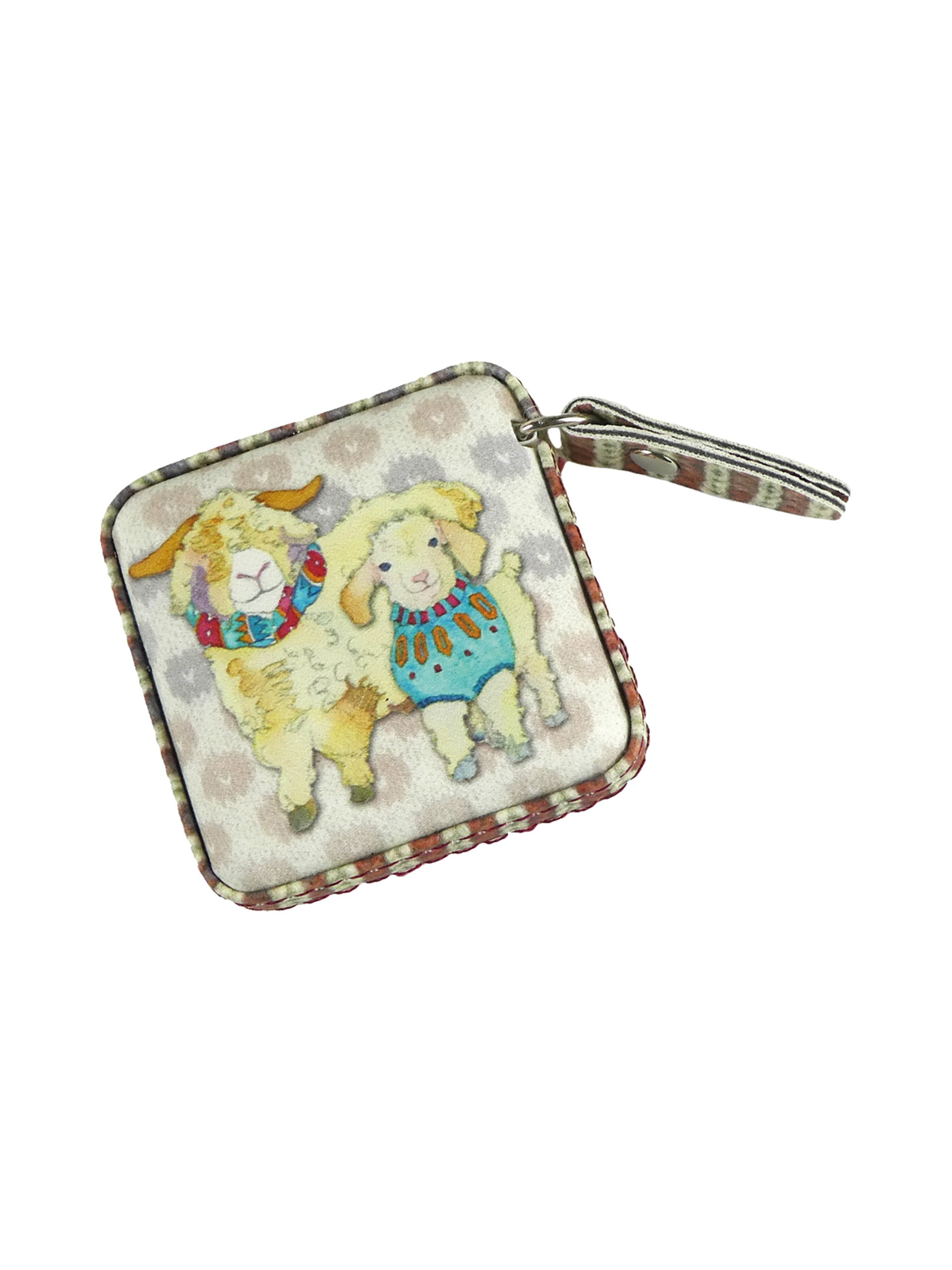 Firkantet målebånd - Alpakka