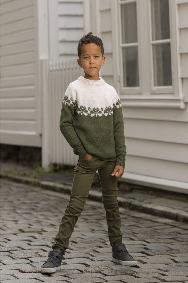 1818-3 Kløver genser