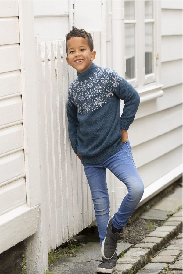 1818-6 Snøfnugg genser