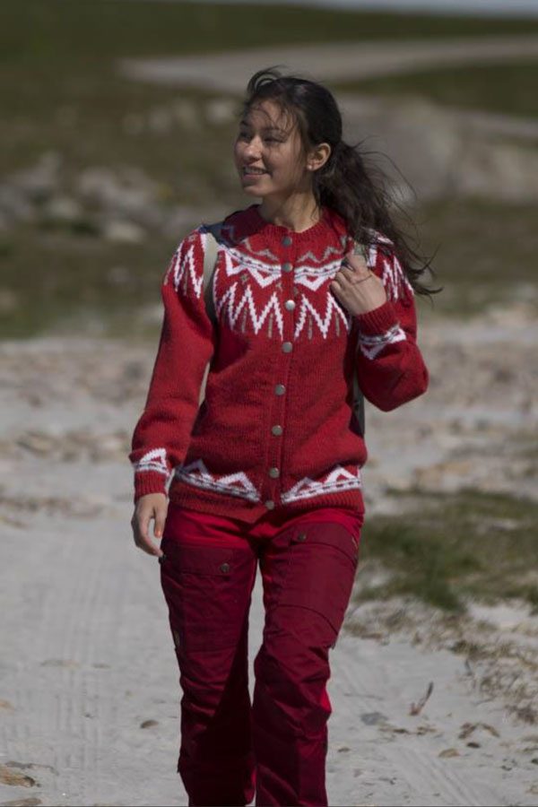 1708-9 Herla kofte rød